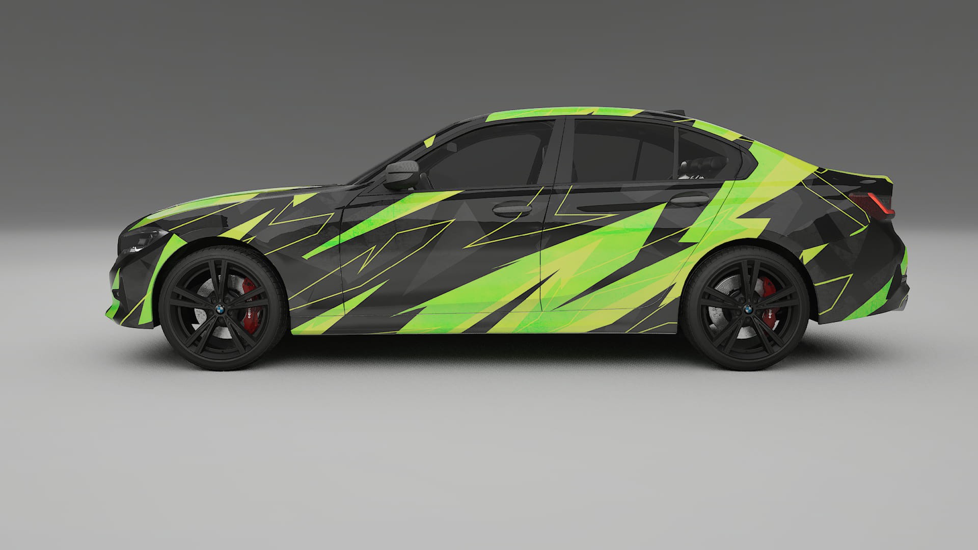 BMW 3 G20 prefacelift pre-LCI NINJA TURTLES – Kit Wrap PPF Personalizat din Folie de Poliuretan Imprimabilă