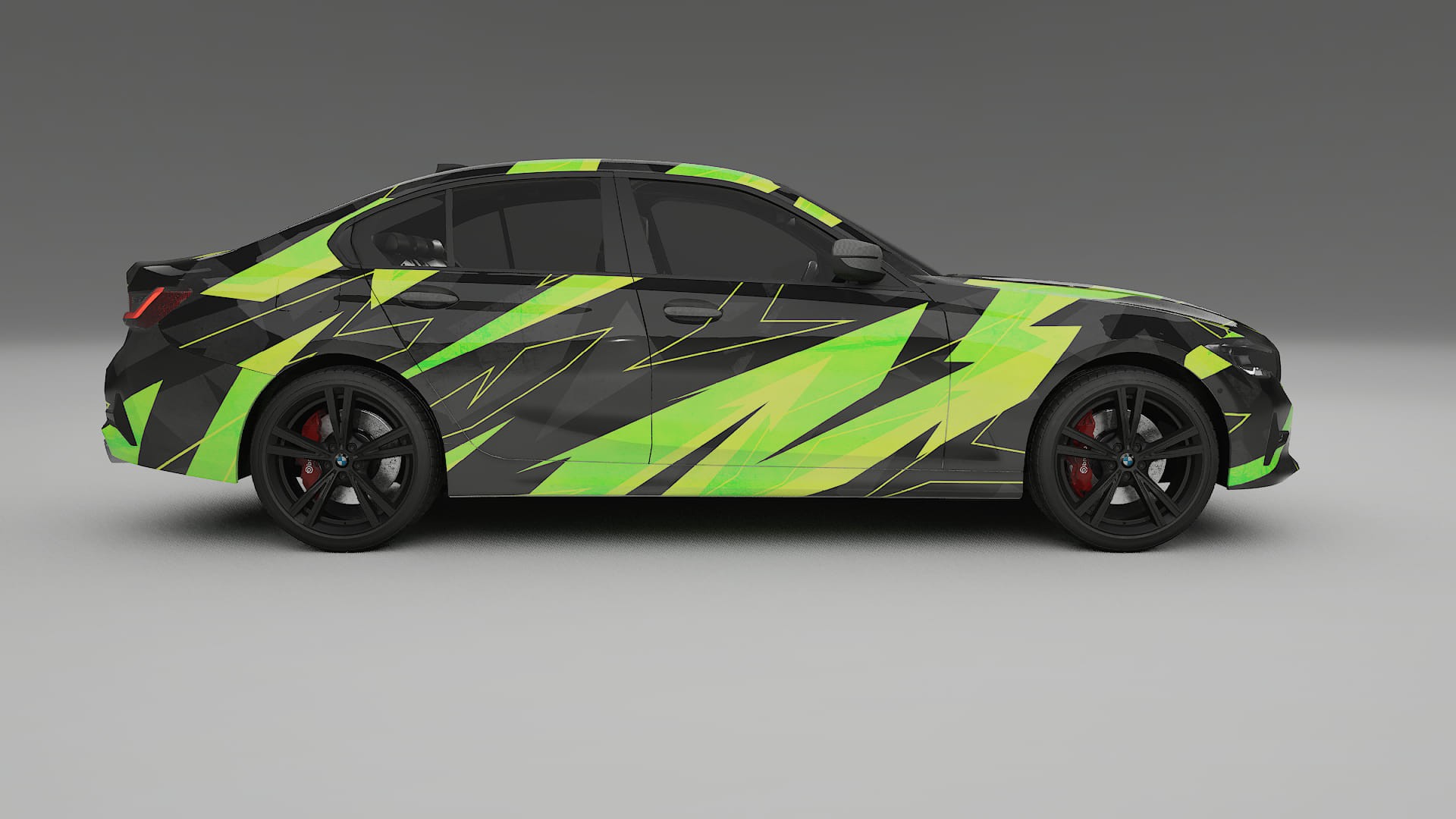 BMW 3 G20 prefacelift pre-LCI NINJA TURTLES – Kit Wrap PPF Personalizat din Folie de Poliuretan Imprimabilă