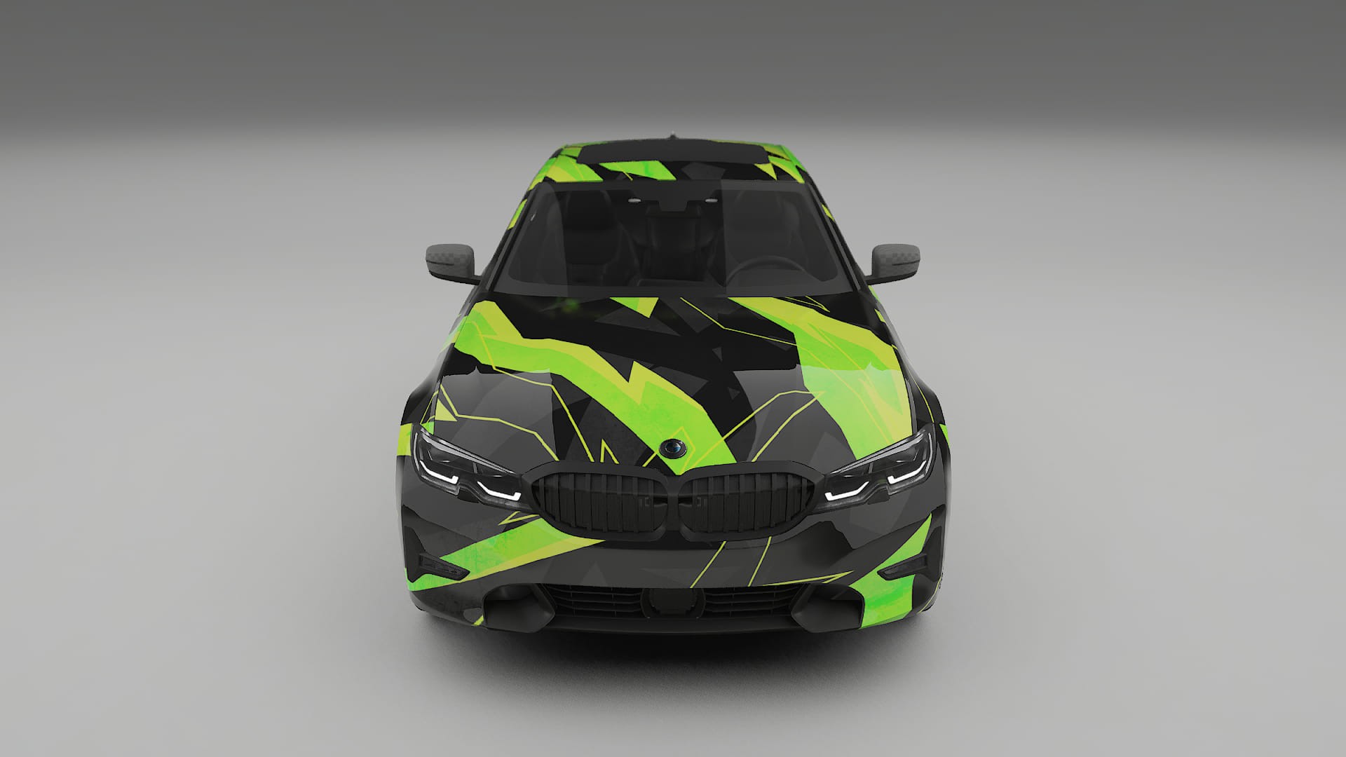 BMW 3 G20 prefacelift pre-LCI NINJA TURTLES – Kit Wrap PPF Personalizat din Folie de Poliuretan Imprimabilă