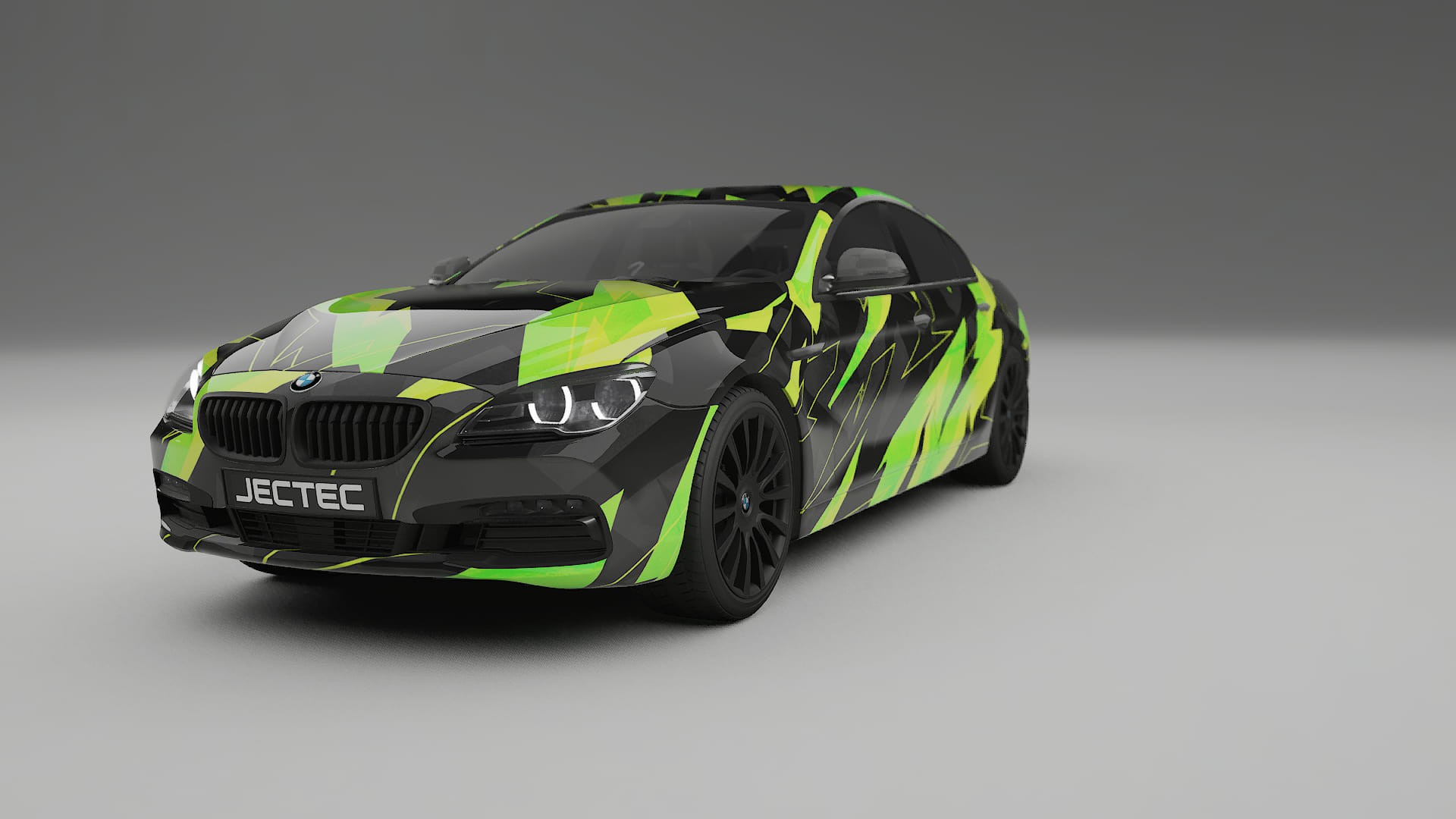 BMW 6 F06 NINJA TURTLES – Kit Wrap PPF Personalizat din Folie de Poliuretan Imprimabilă