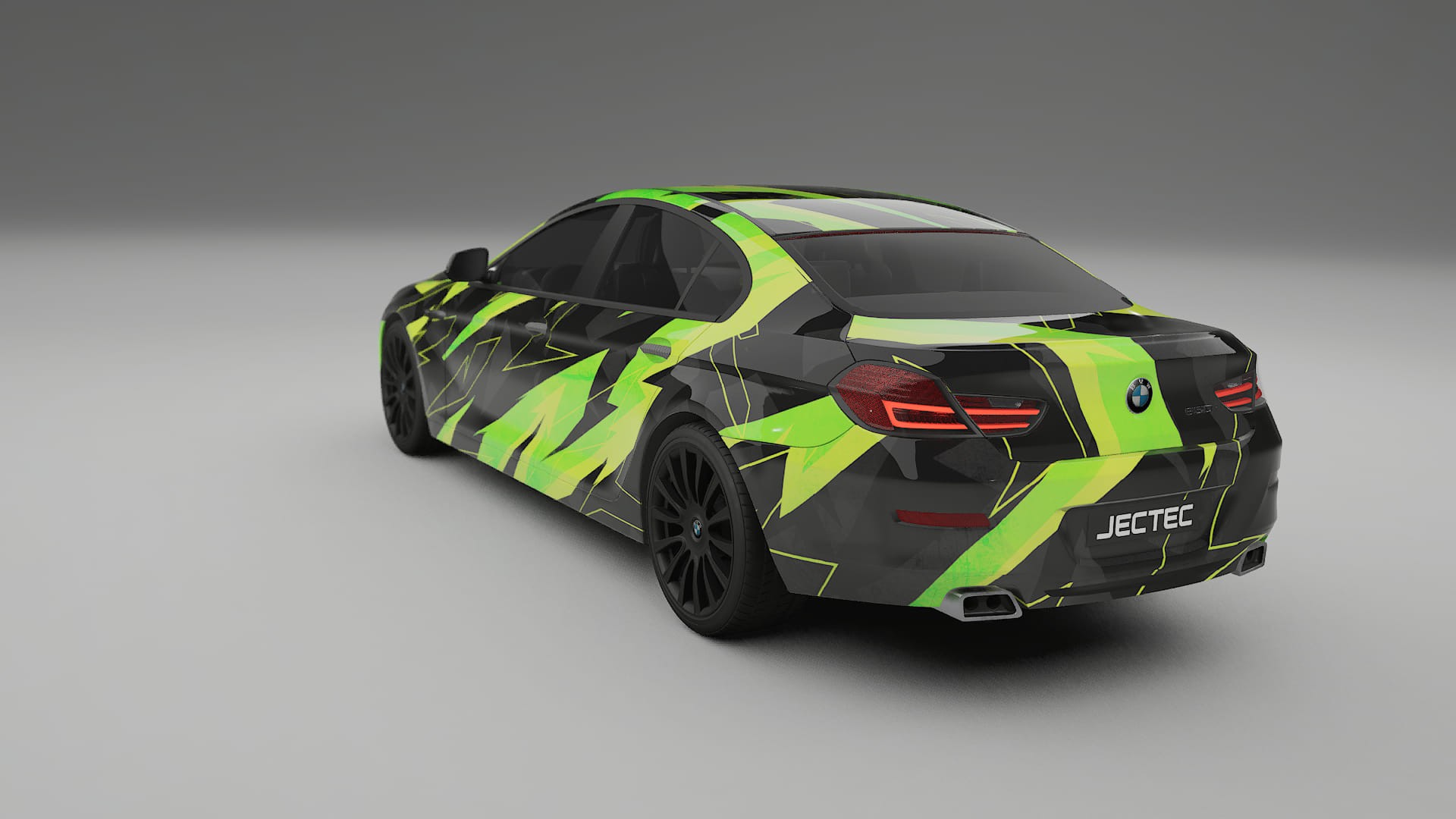BMW 6 F06 NINJA TURTLES – Kit Wrap PPF Personalizat din Folie de Poliuretan Imprimabilă