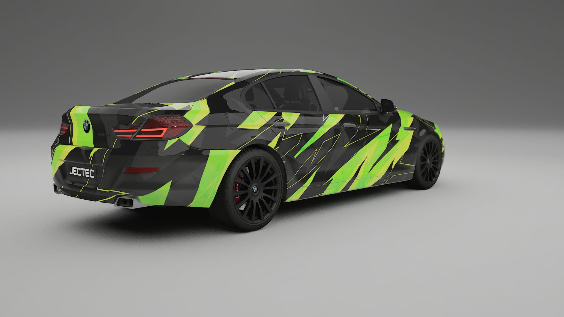 BMW 6 F06 NINJA TURTLES – Kit Wrap PPF Personalizat din Folie de Poliuretan Imprimabilă