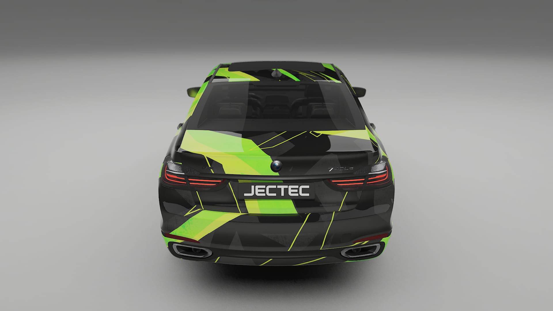 BMW 7 G11 G12 facelift LCI NINJA TURTLES – Kit Wrap PPF Personalizat din Folie de Poliuretan Imprimabilă