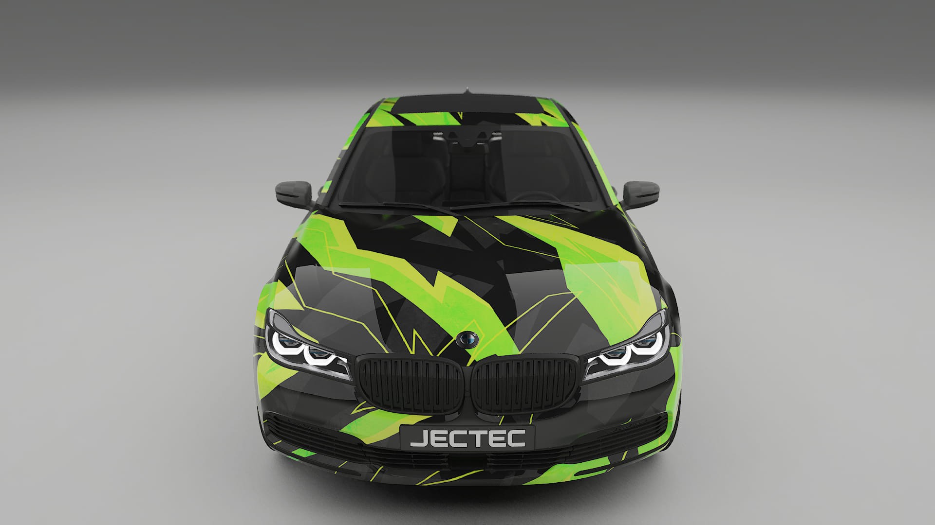 BMW 7 G11 G12 facelift LCI NINJA TURTLES – Kit Wrap PPF Personalizat din Folie de Poliuretan Imprimabilă