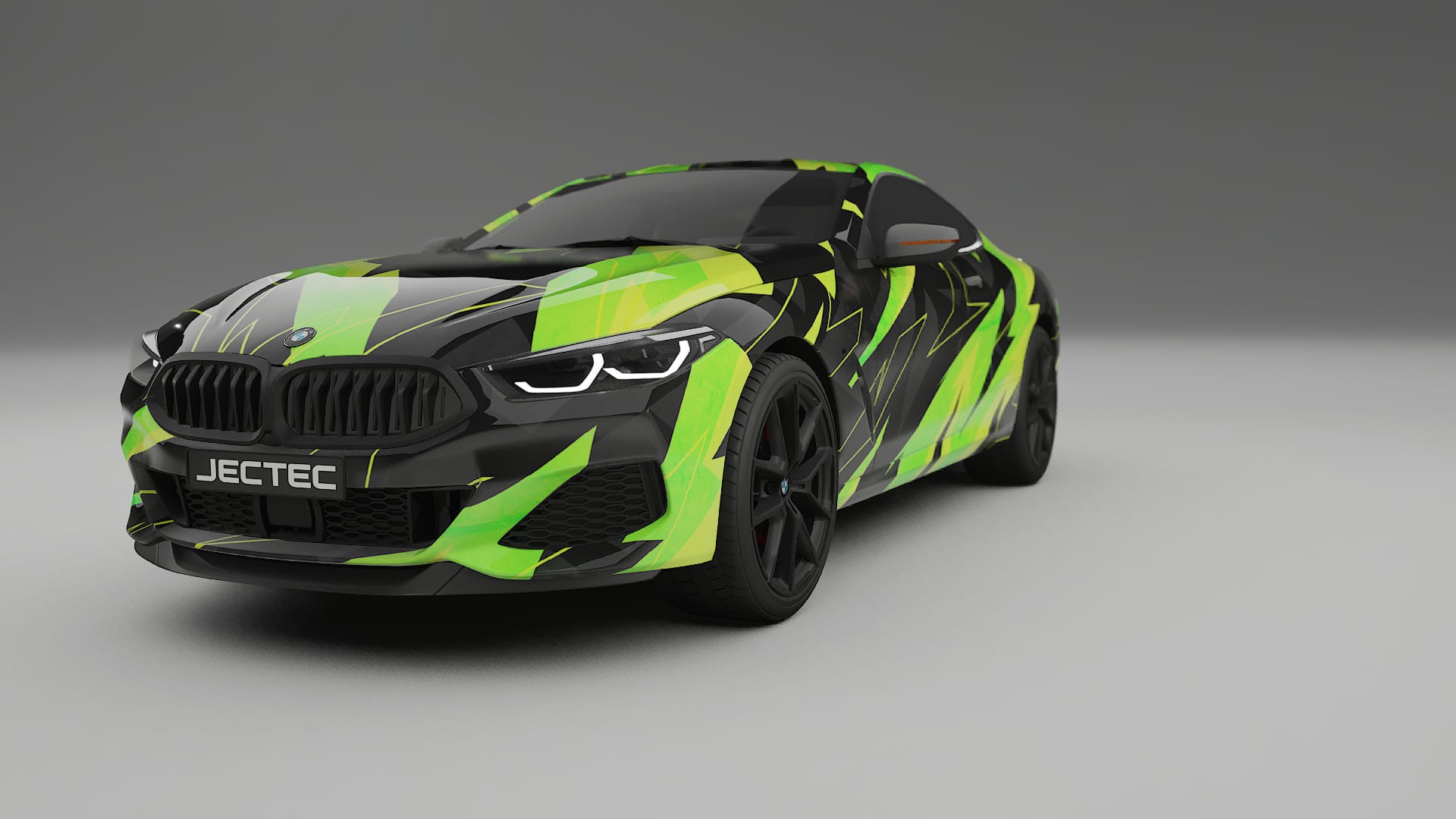 BMW 850 G15 NINJA TURTLES – Kit Wrap PPF Personalizat din Folie de Poliuretan Imprimabilă