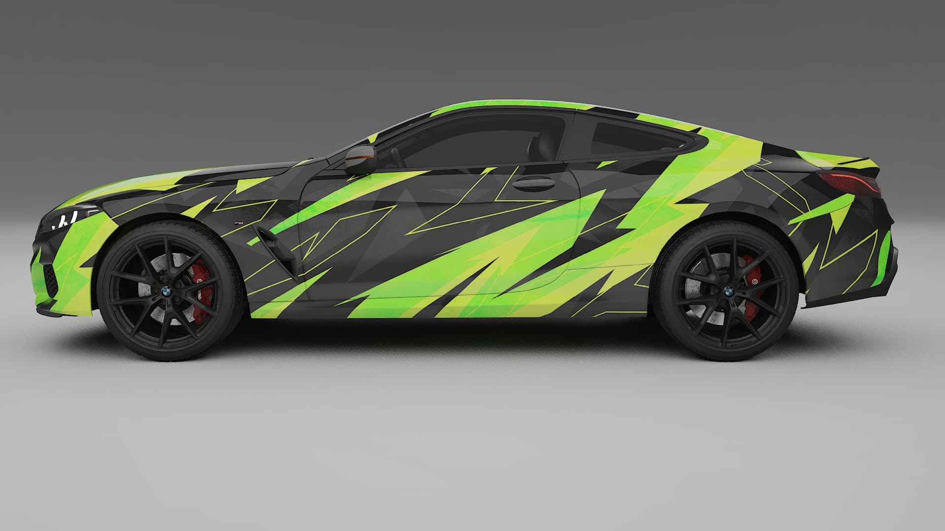 BMW 850 G15 NINJA TURTLES – Kit Wrap PPF Personalizat din Folie de Poliuretan Imprimabilă