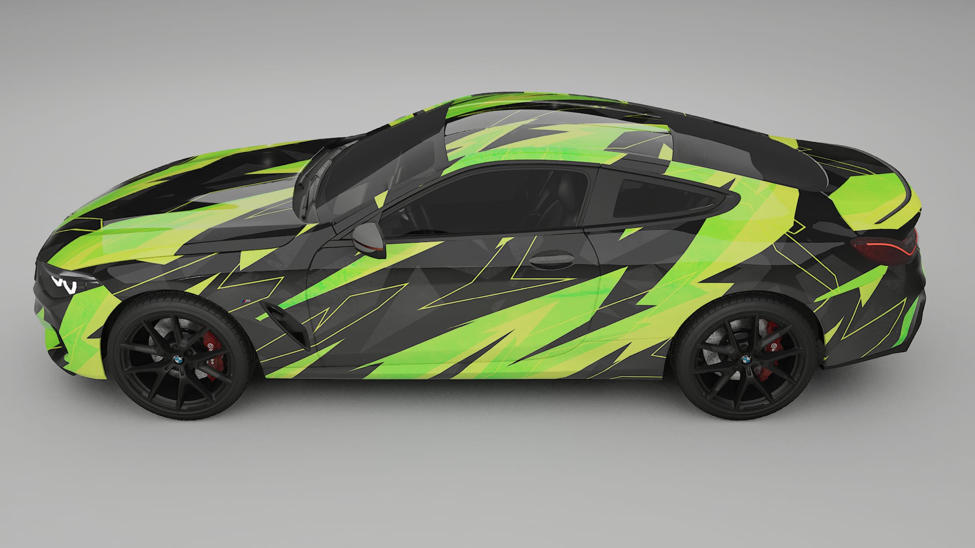 BMW 850 G15 NINJA TURTLES – Kit Wrap PPF Personalizat din Folie de Poliuretan Imprimabilă