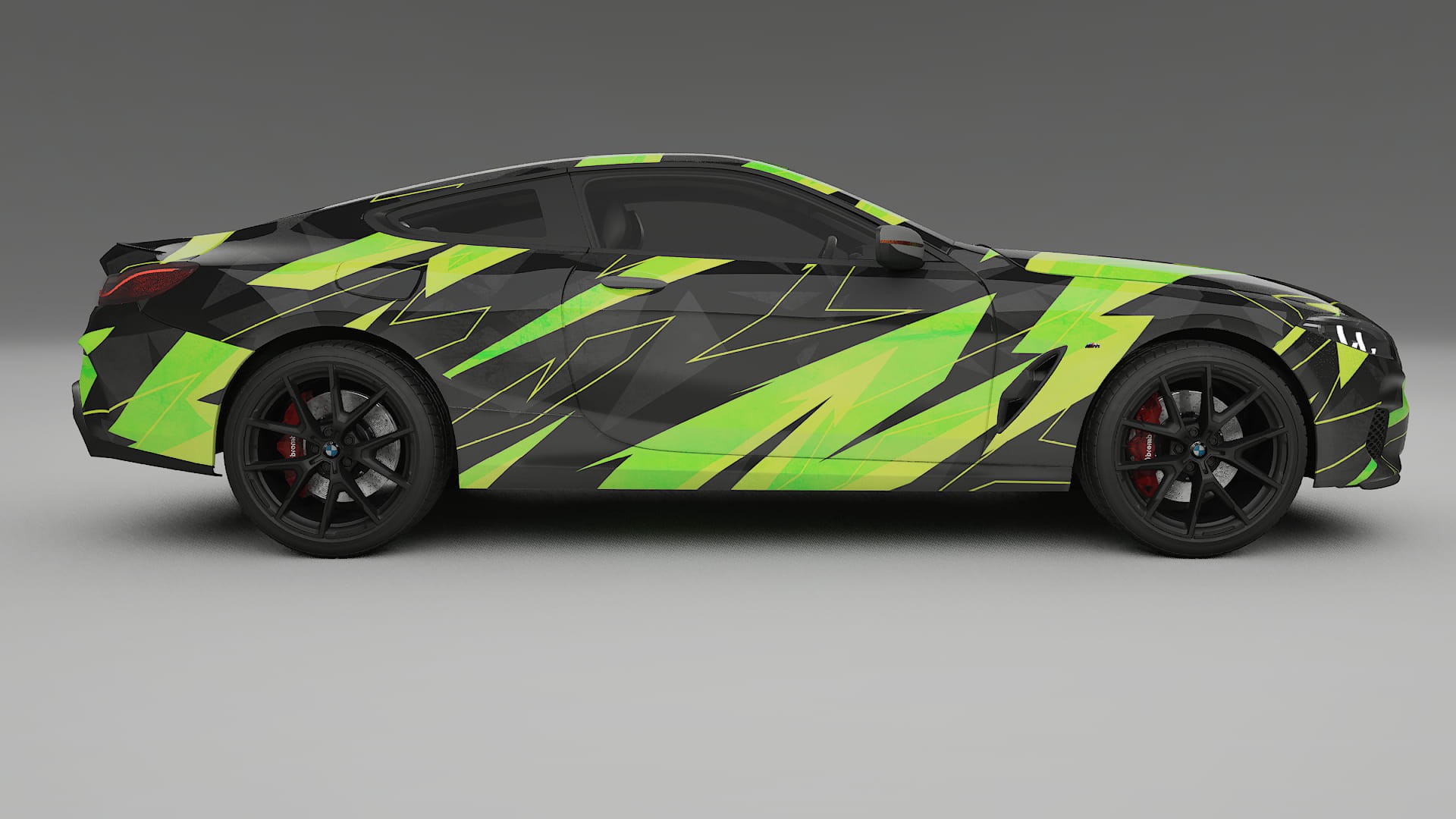 BMW 850 G15 NINJA TURTLES – Kit Wrap PPF Personalizat din Folie de Poliuretan Imprimabilă