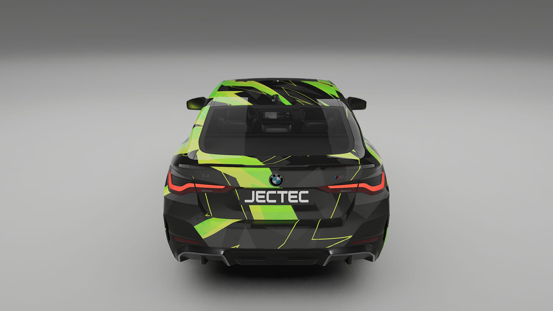 BMW I4 G26 M-Package NINJA TURTLES – Kit Wrap PPF Personalizat din Folie de Poliuretan Imprimabilă