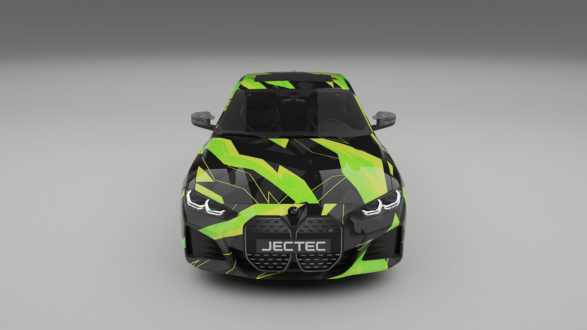 BMW I4 G26 M-Package NINJA TURTLES – Kit Wrap PPF Personalizat din Folie de Poliuretan Imprimabilă
