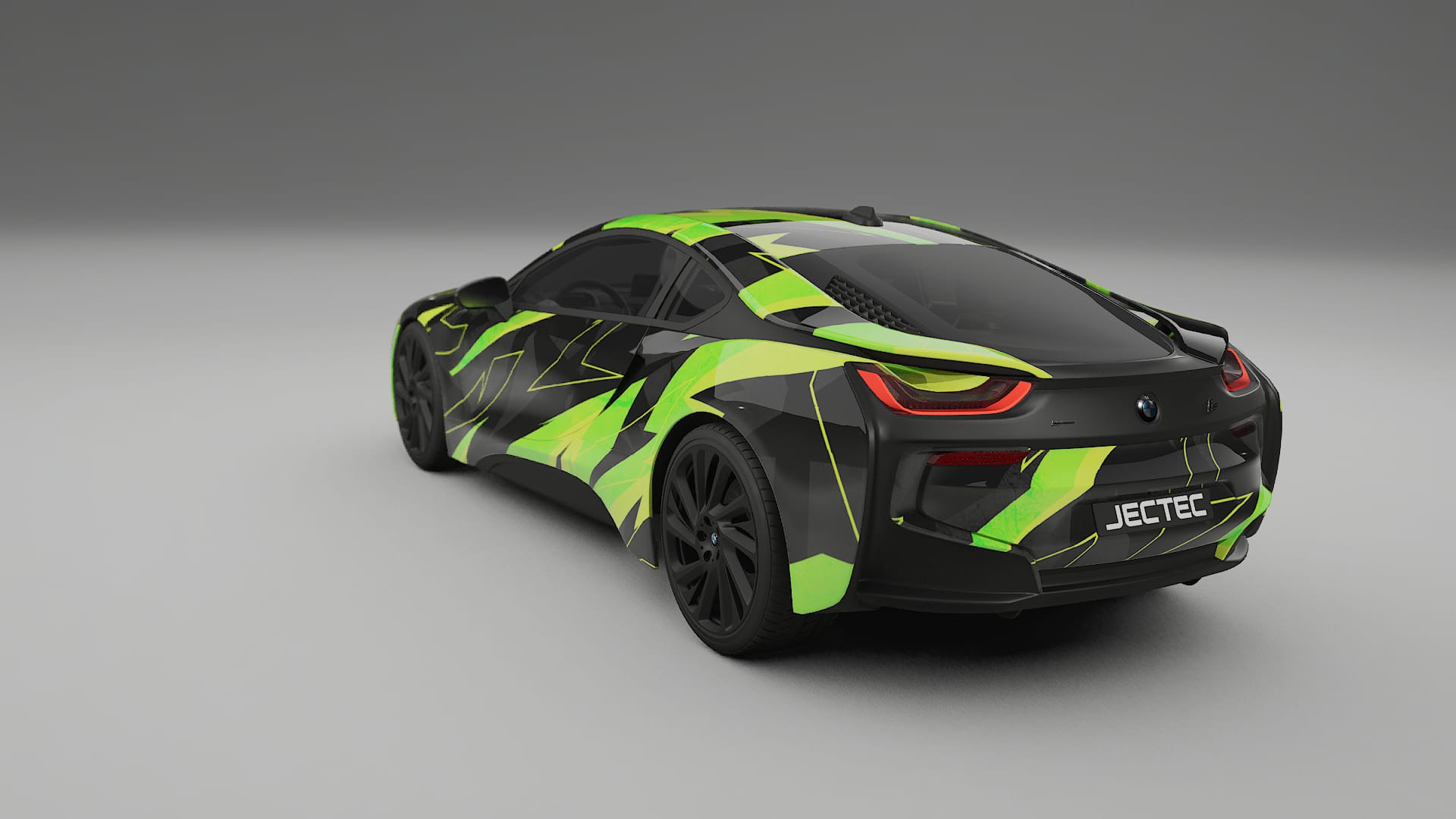 BMW I8 I12 NINJA TURTLES – Kit Wrap PPF Personalizat din Folie de Poliuretan Imprimabilă