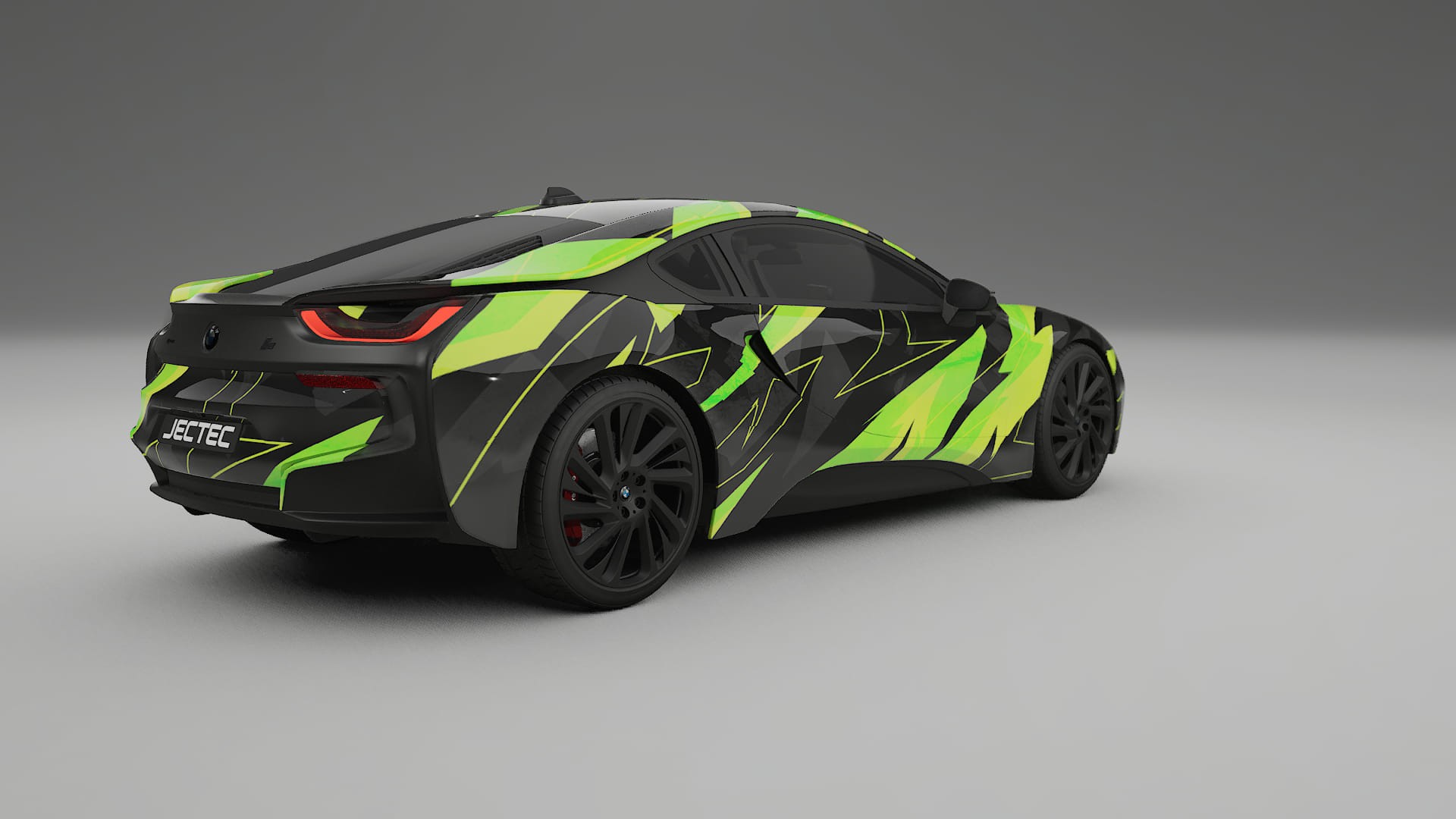 BMW I8 I12 NINJA TURTLES – Kit Wrap PPF Personalizat din Folie de Poliuretan Imprimabilă