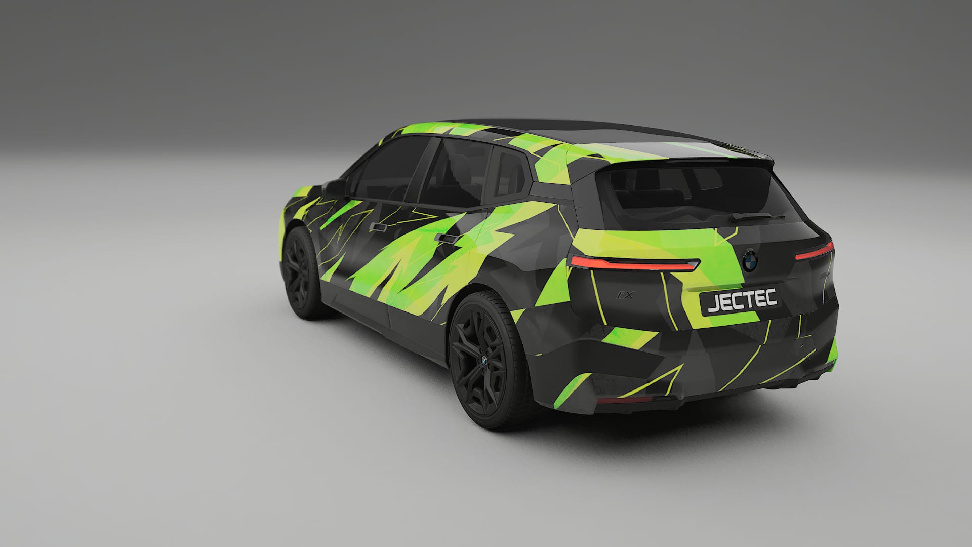 BMW iX M60 NINJA TURTLES – Kit Wrap PPF Personalizat din Folie de Poliuretan Imprimabilă
