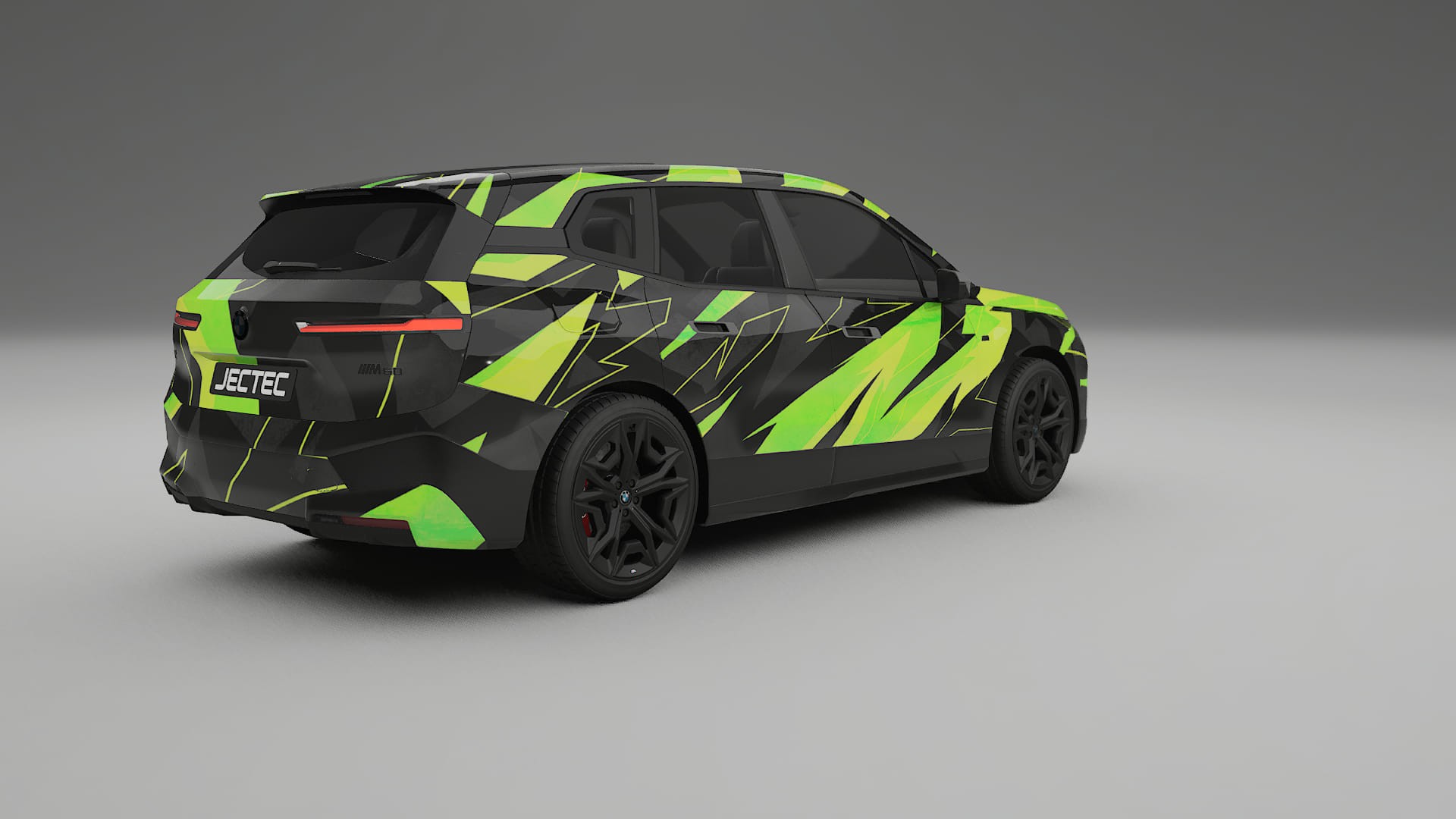 BMW iX M60 NINJA TURTLES – Kit Wrap PPF Personalizat din Folie de Poliuretan Imprimabilă