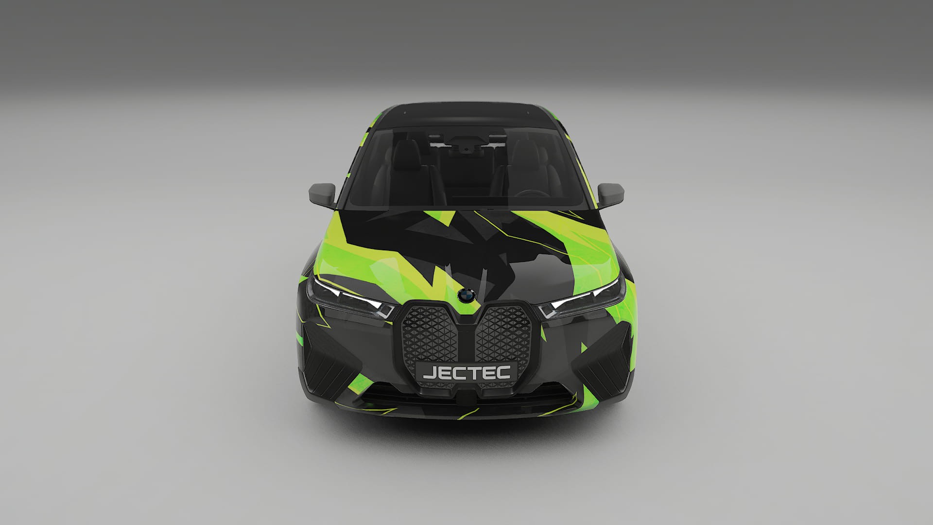 BMW iX M60 NINJA TURTLES – Kit Wrap PPF Personalizat din Folie de Poliuretan Imprimabilă