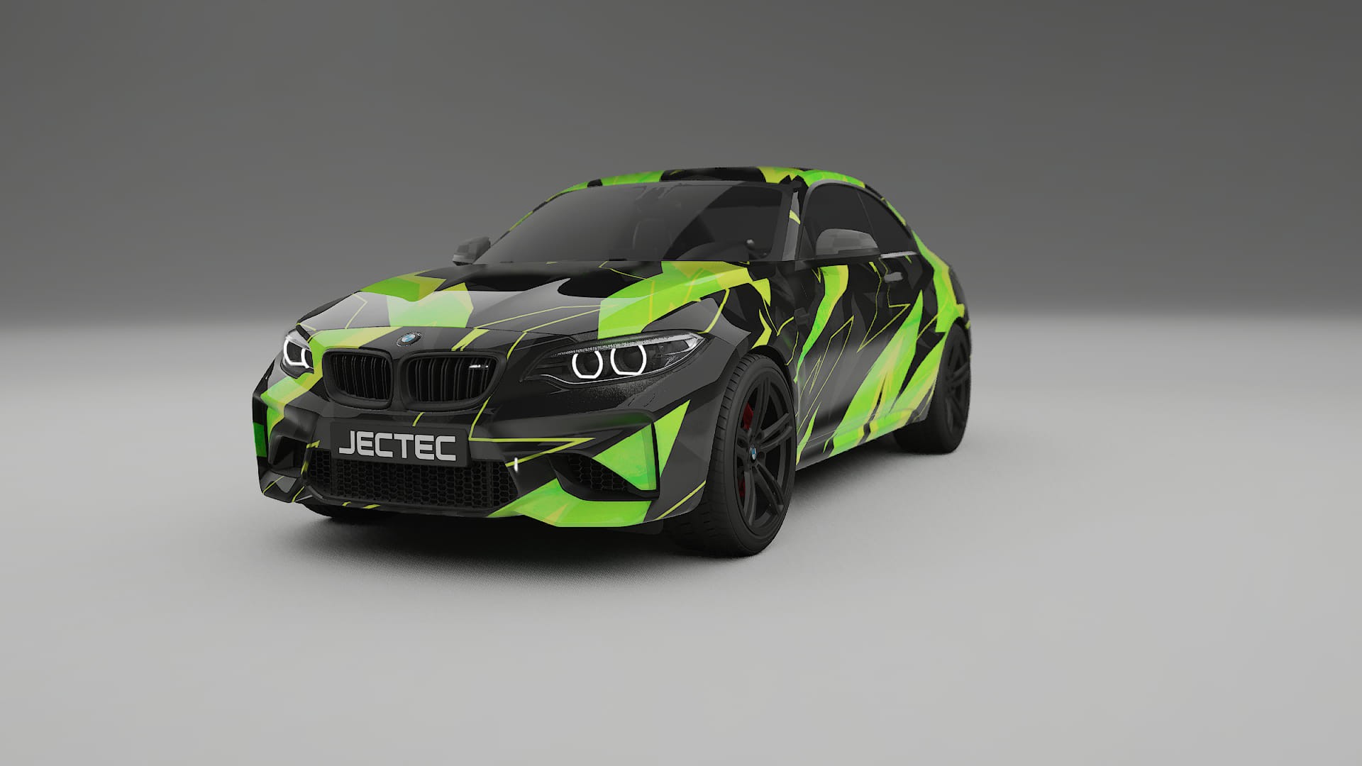 BMW M2 F87 facelift LCI NINJA TURTLES – Kit Wrap PPF Personalizat din Folie de Poliuretan Imprimabilă