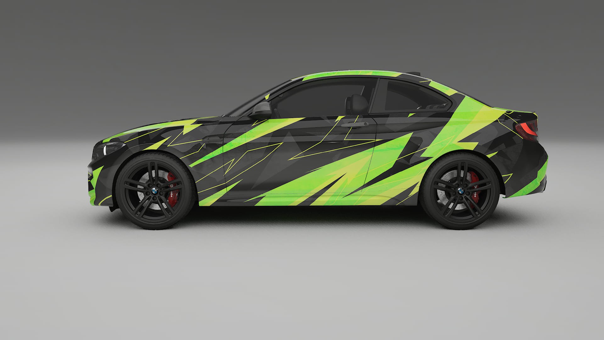 BMW M2 F87 facelift LCI NINJA TURTLES – Kit Wrap PPF Personalizat din Folie de Poliuretan Imprimabilă