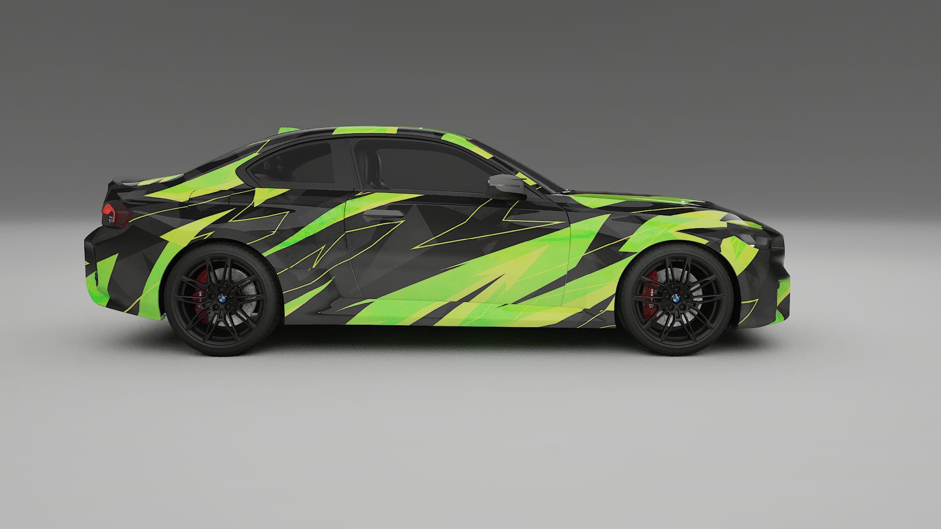 BMW M2 G87 NINJA TURTLES – Kit Wrap PPF Personalizat din Folie de Poliuretan Imprimabilă