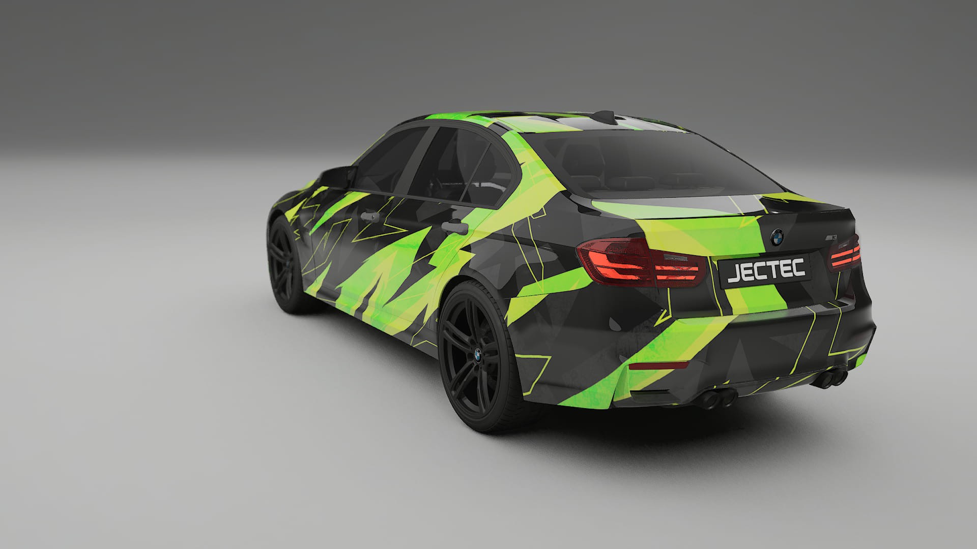 BMW M3 F80 NINJA TURTLES – Kit Wrap PPF Personalizat din Folie de Poliuretan Imprimabilă
