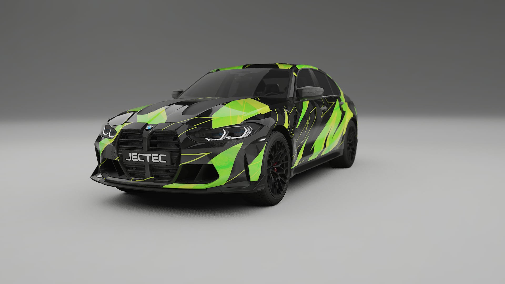 BMW M3 G80 Competition CS NINJA TURTLES – Kit Wrap PPF Personalizat din Folie de Poliuretan Imprimabilă