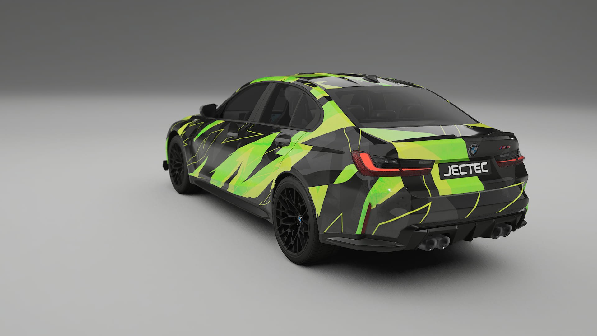 BMW M3 G80 Competition CS NINJA TURTLES – Kit Wrap PPF Personalizat din Folie de Poliuretan Imprimabilă