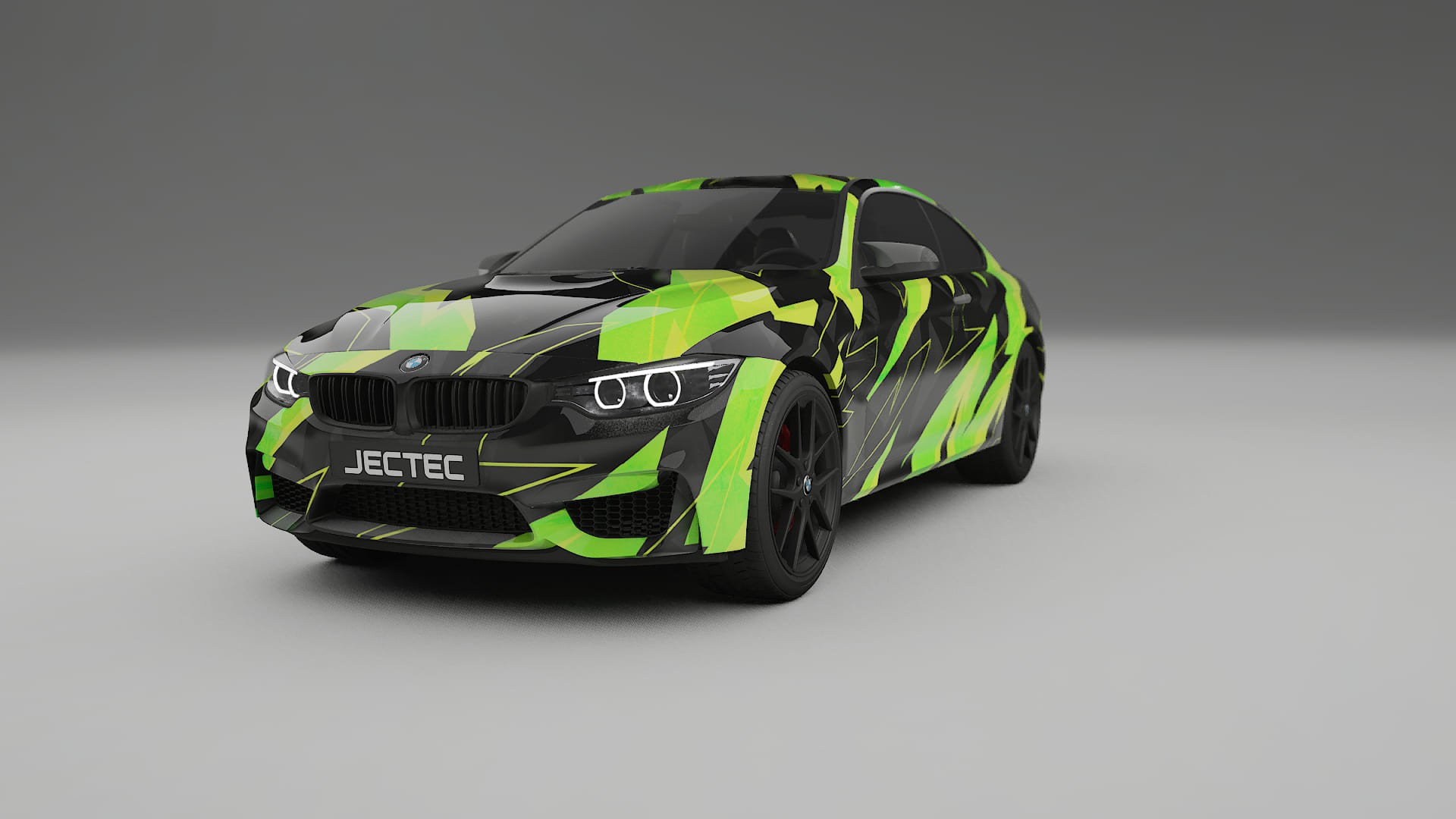 BMW M4 F82 NINJA TURTLES – Kit Wrap PPF Personalizat din Folie de Poliuretan Imprimabilă