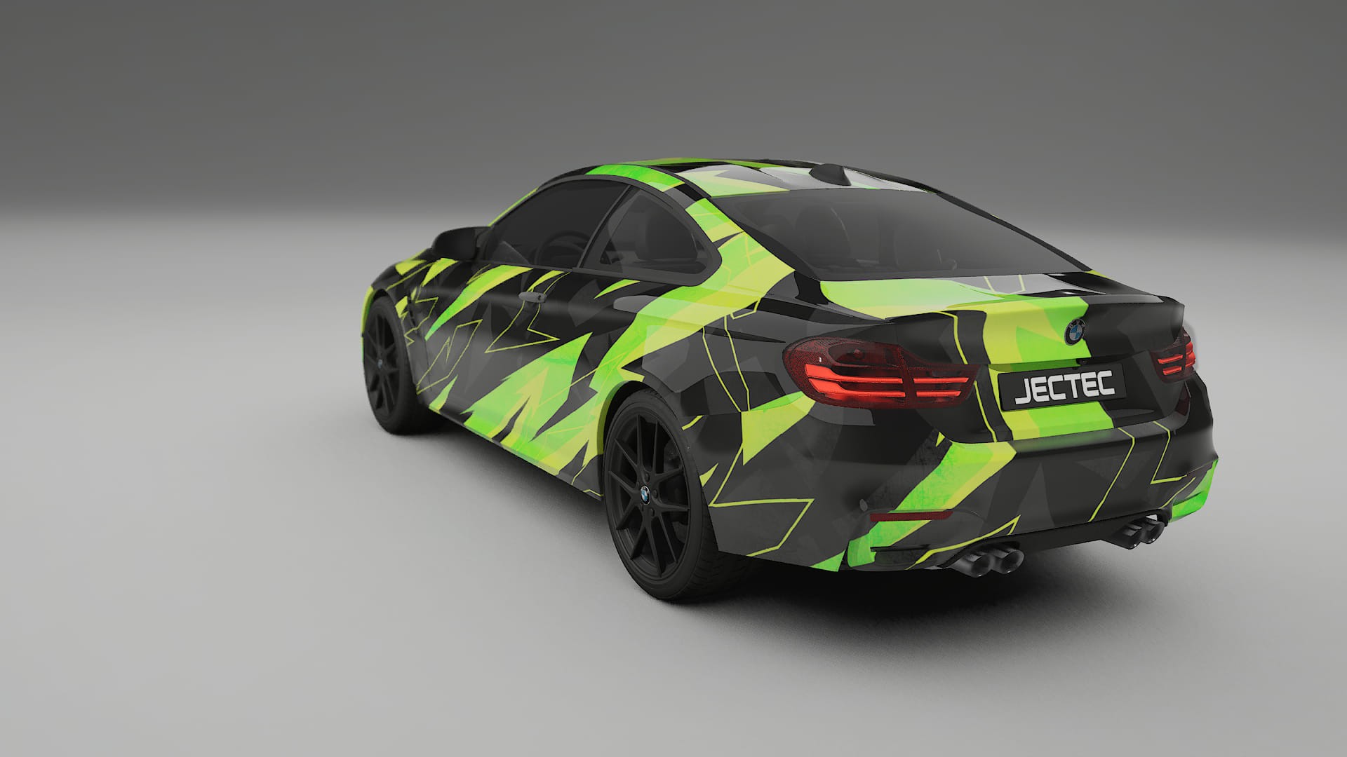 BMW M4 F82 NINJA TURTLES – Kit Wrap PPF Personalizat din Folie de Poliuretan Imprimabilă