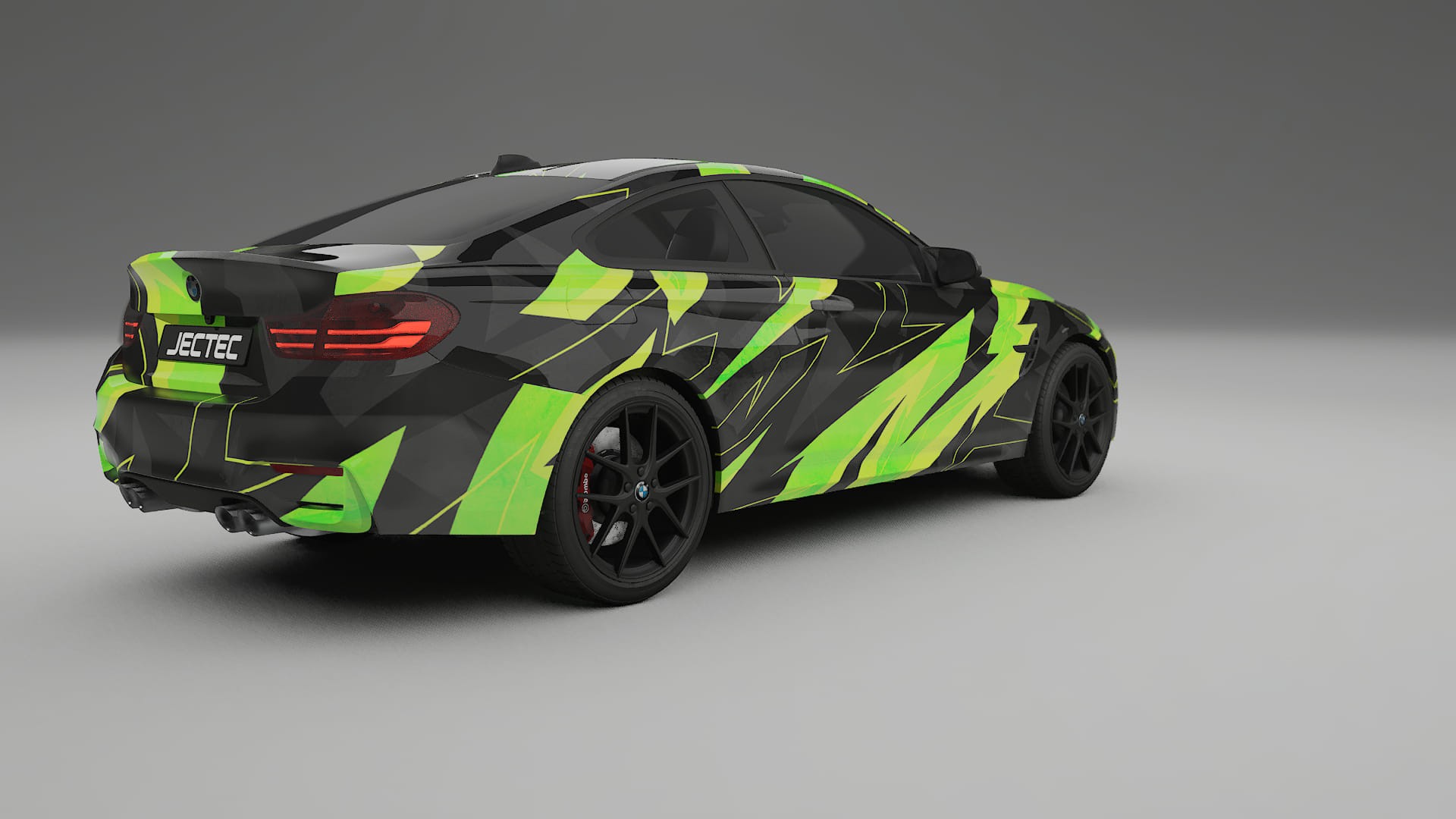 BMW M4 F82 NINJA TURTLES – Kit Wrap PPF Personalizat din Folie de Poliuretan Imprimabilă