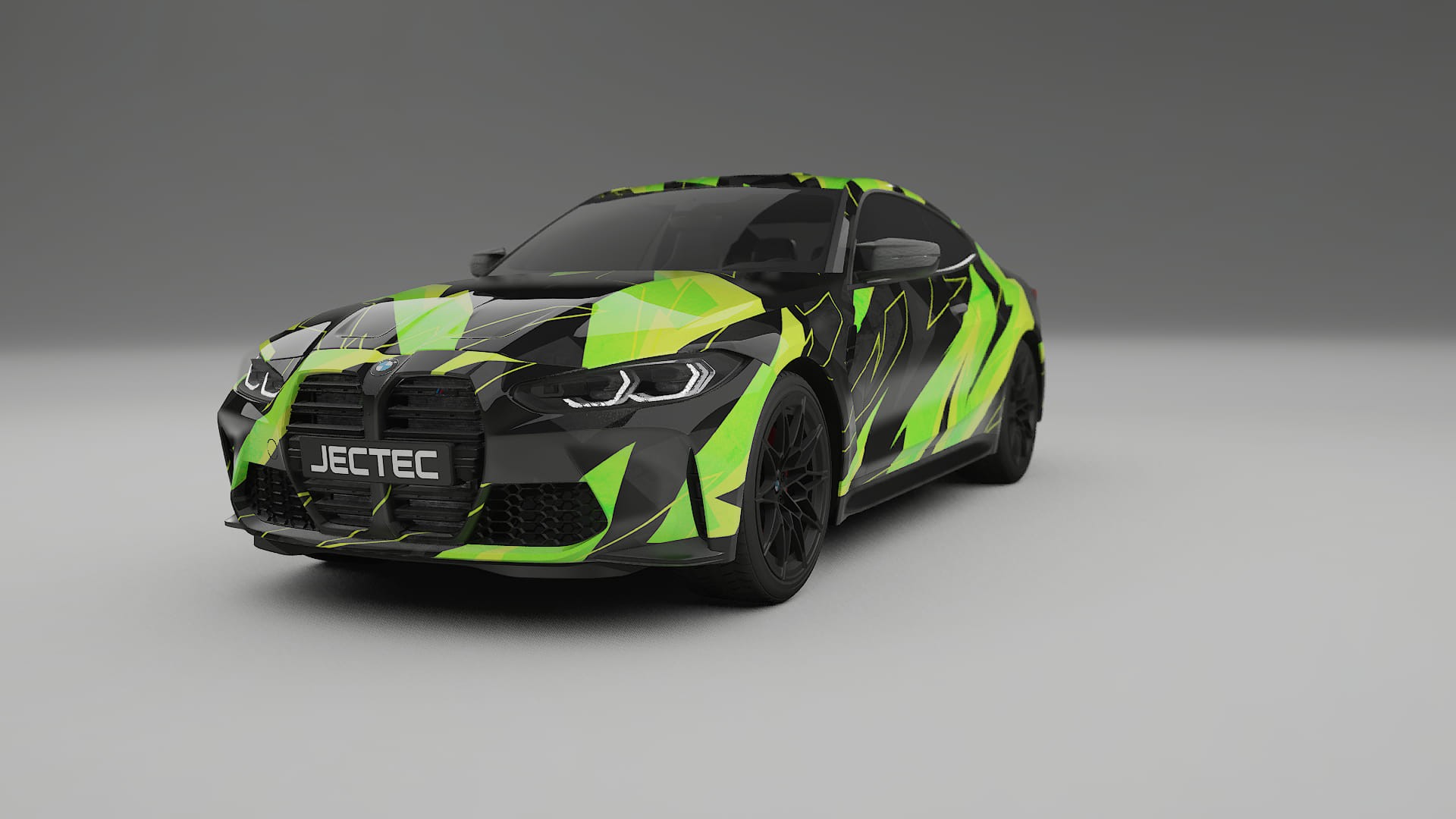 BMW M4 G82 NINJA TURTLES – Kit Wrap PPF Personalizat din Folie de Poliuretan Imprimabilă