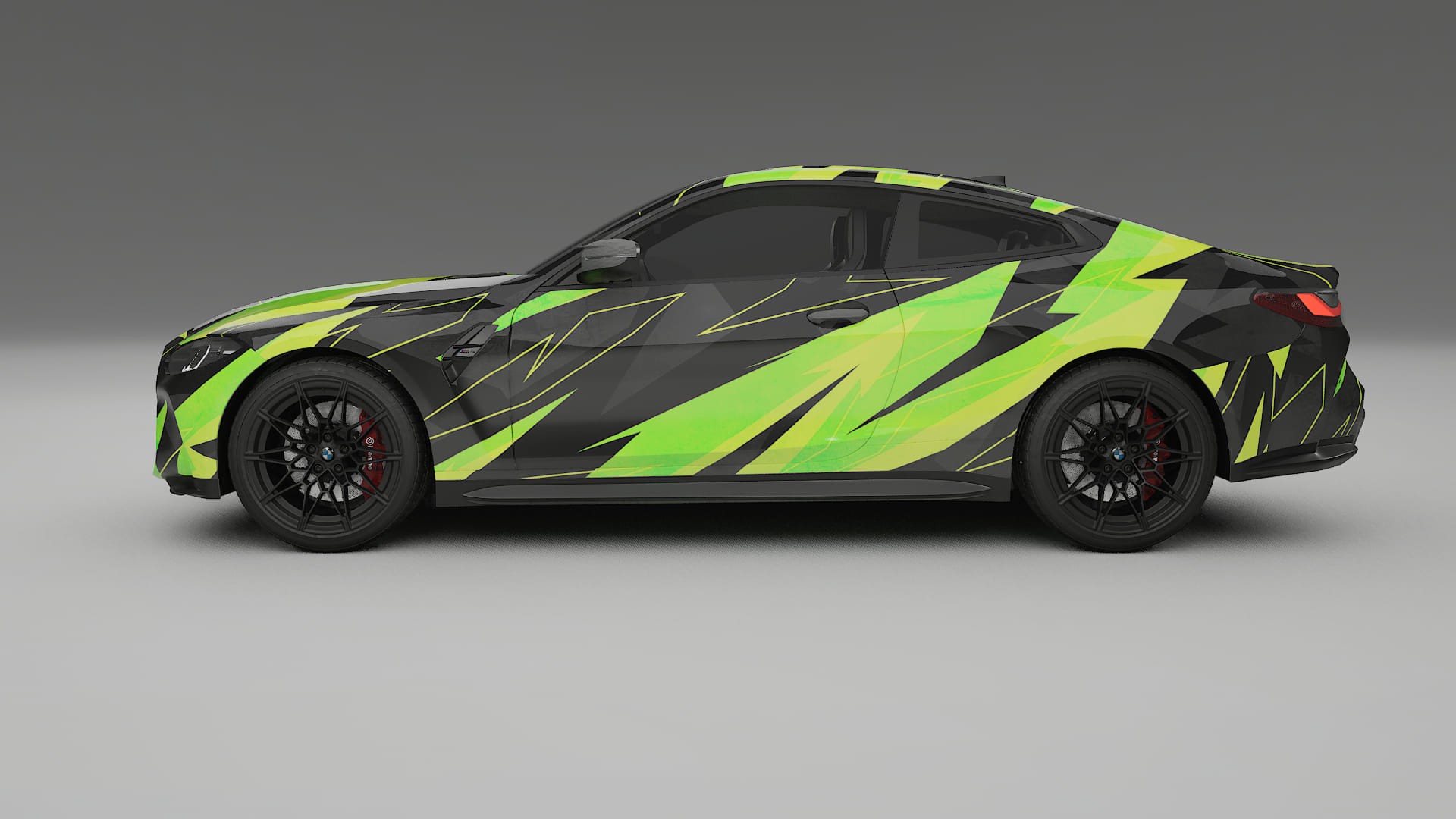 BMW M4 G82 NINJA TURTLES – Kit Wrap PPF Personalizat din Folie de Poliuretan Imprimabilă