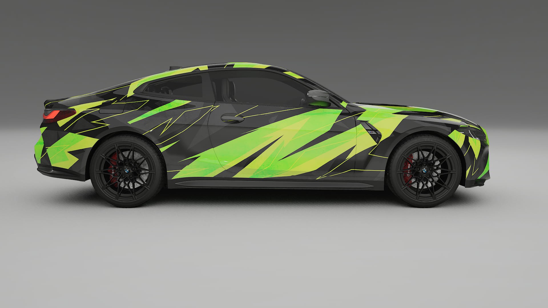 BMW M4 G82 NINJA TURTLES – Kit Wrap PPF Personalizat din Folie de Poliuretan Imprimabilă