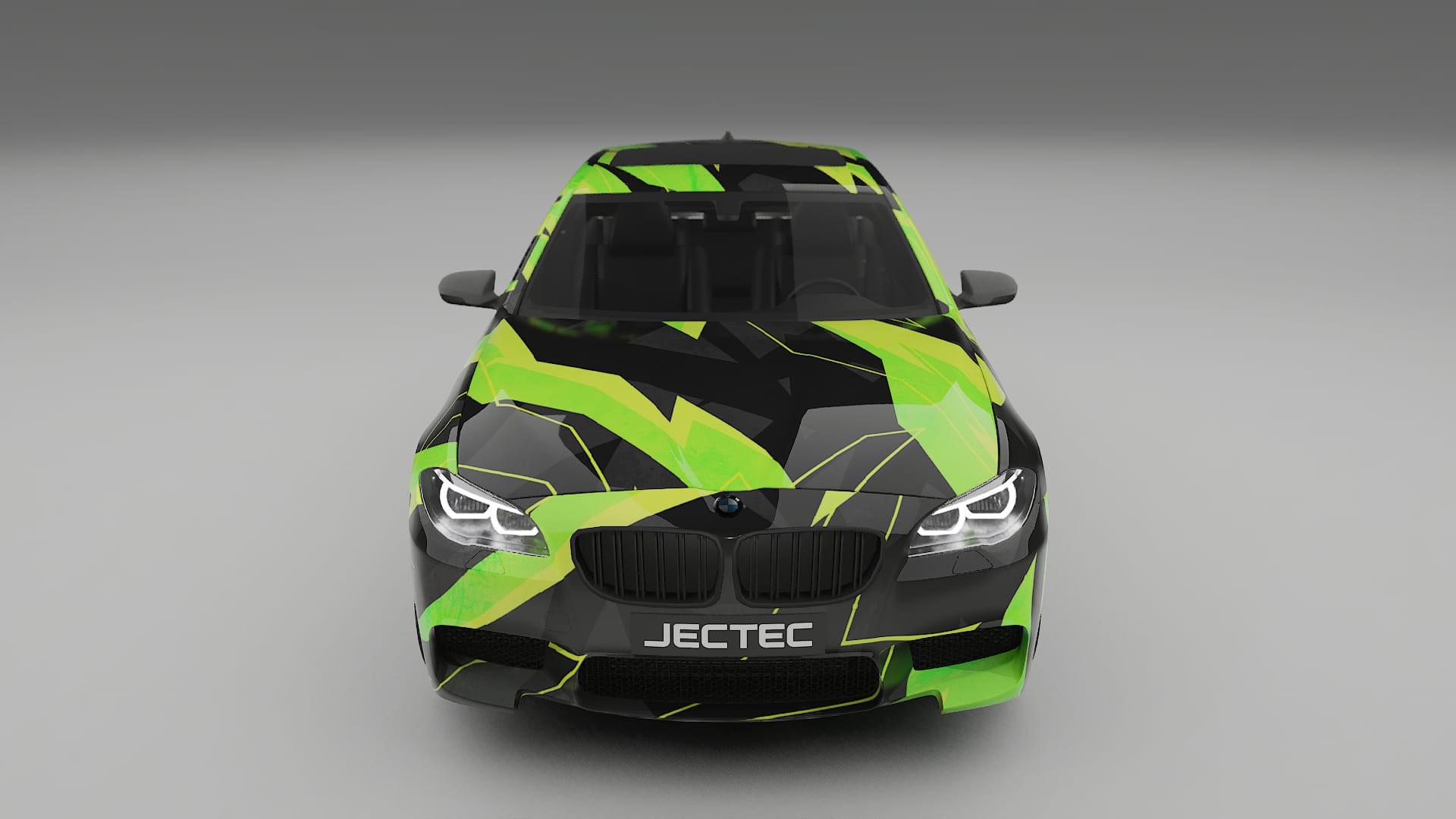BMW M5 F10 NINJA TURTLES – Kit Wrap PPF Personalizat din Folie de Poliuretan Imprimabilă