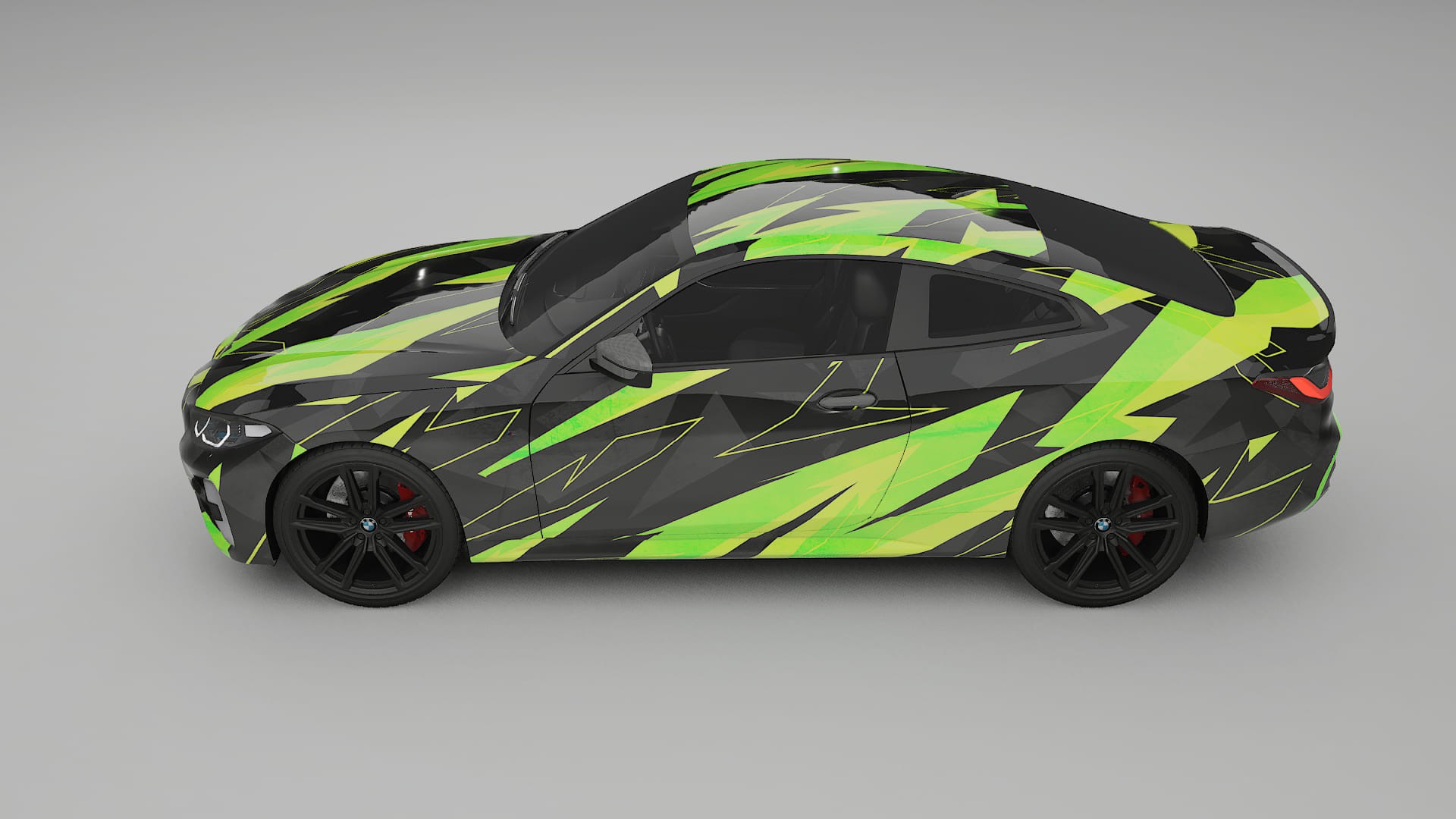 BMW M440i G26 NINJA TURTLES – Kit Wrap PPF Personalizat din Folie de Poliuretan Imprimabilă