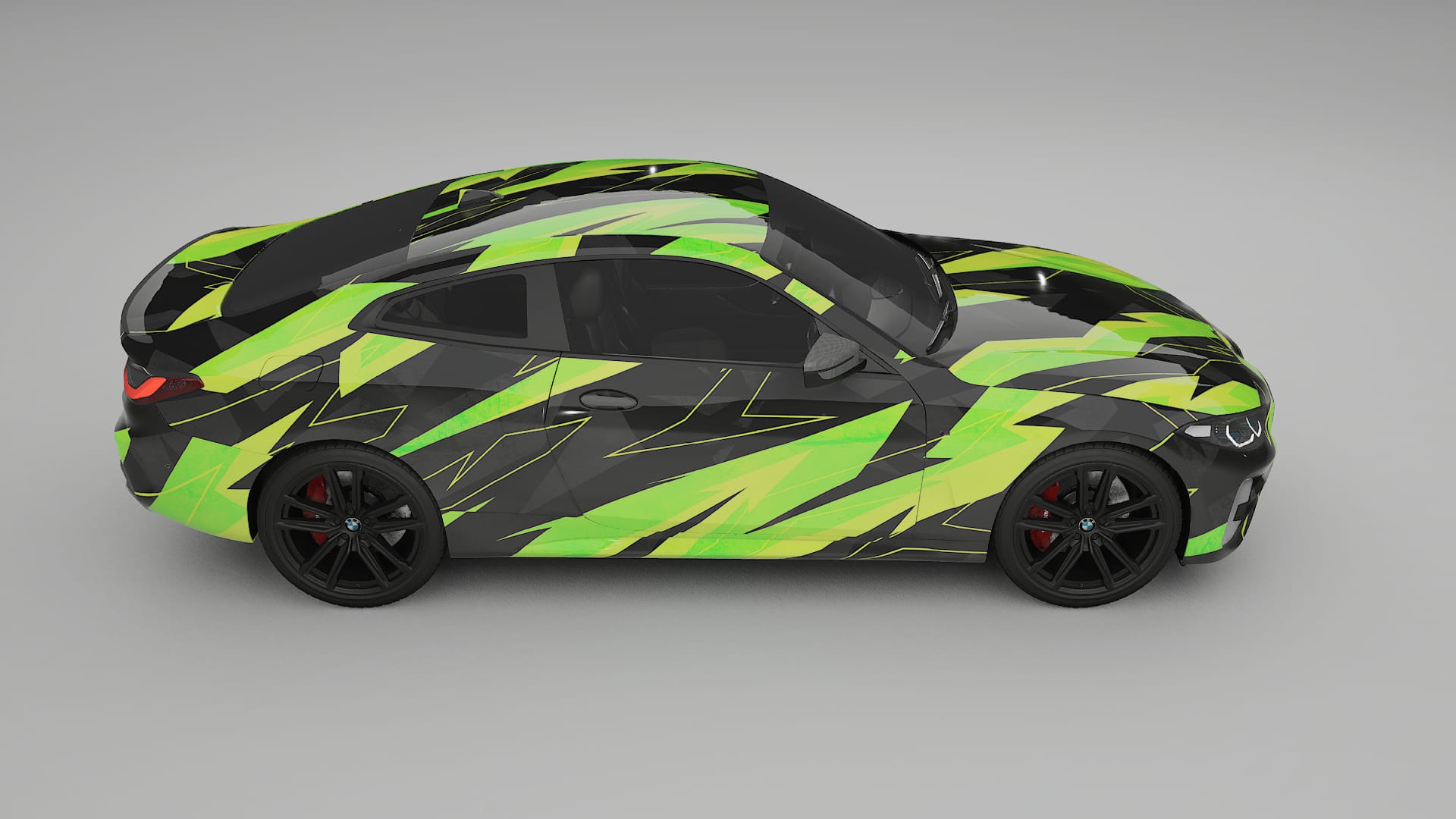 BMW M440i G26 NINJA TURTLES – Kit Wrap PPF Personalizat din Folie de Poliuretan Imprimabilă