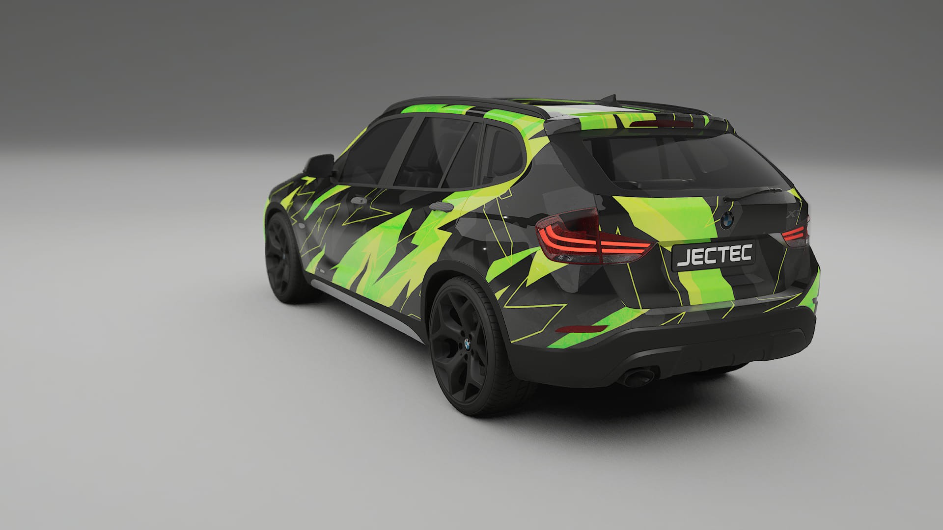 BMW X1 E84 NINJA TURTLES – Kit Wrap PPF Personalizat din Folie de Poliuretan Imprimabilă