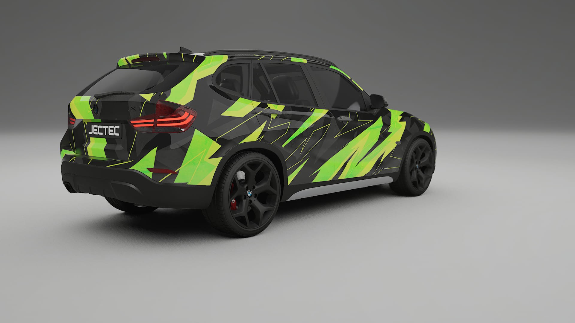 BMW X1 E84 NINJA TURTLES – Kit Wrap PPF Personalizat din Folie de Poliuretan Imprimabilă