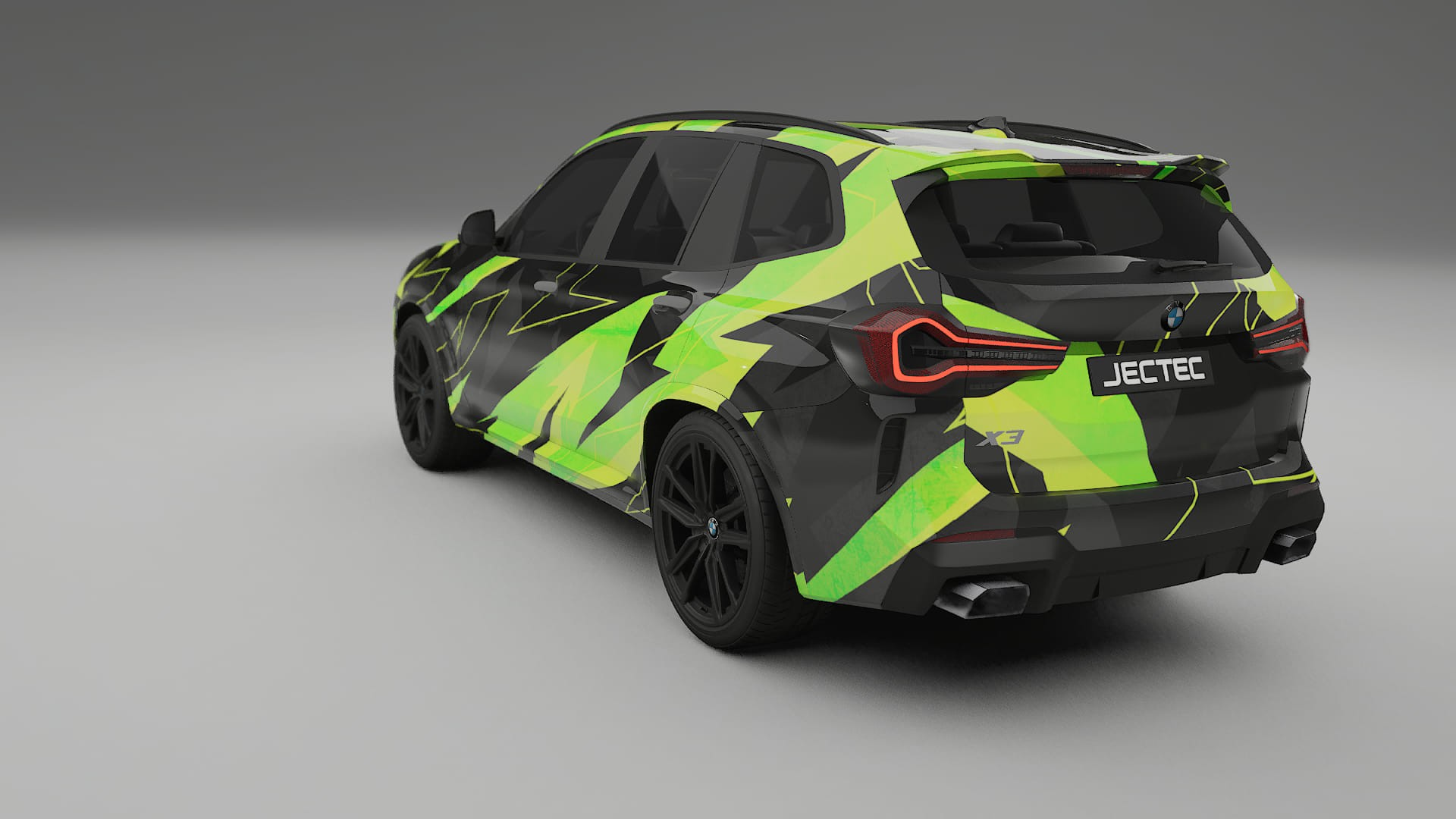 BMW X3 G01 facelift NINJA TURTLES – Kit Wrap PPF Personalizat din Folie de Poliuretan Imprimabilă