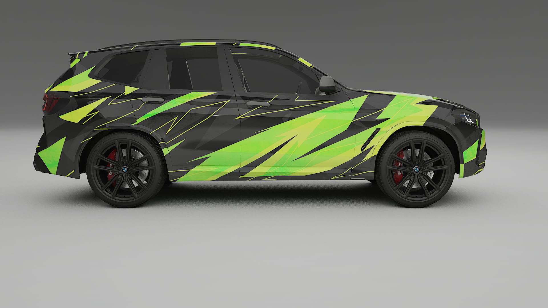 BMW X3 G01 facelift NINJA TURTLES – Kit Wrap PPF Personalizat din Folie de Poliuretan Imprimabilă