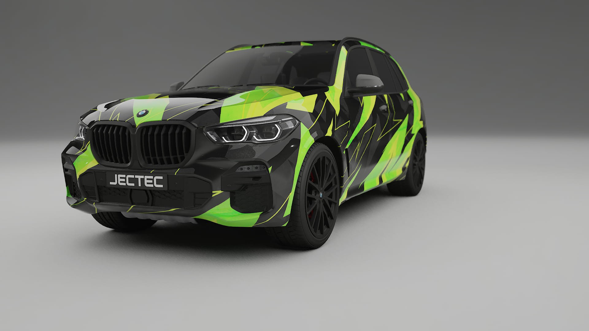 BMW X5 G05 M-Sport NINJA TURTLES – Kit Wrap PPF Personalizat din Folie de Poliuretan Imprimabilă