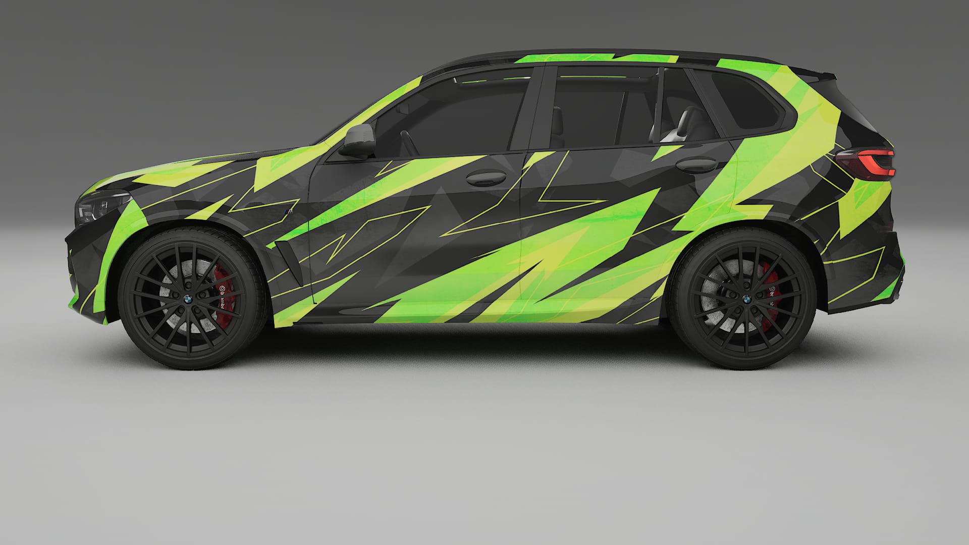 BMW X5 G05 M-Sport NINJA TURTLES – Kit Wrap PPF Personalizat din Folie de Poliuretan Imprimabilă