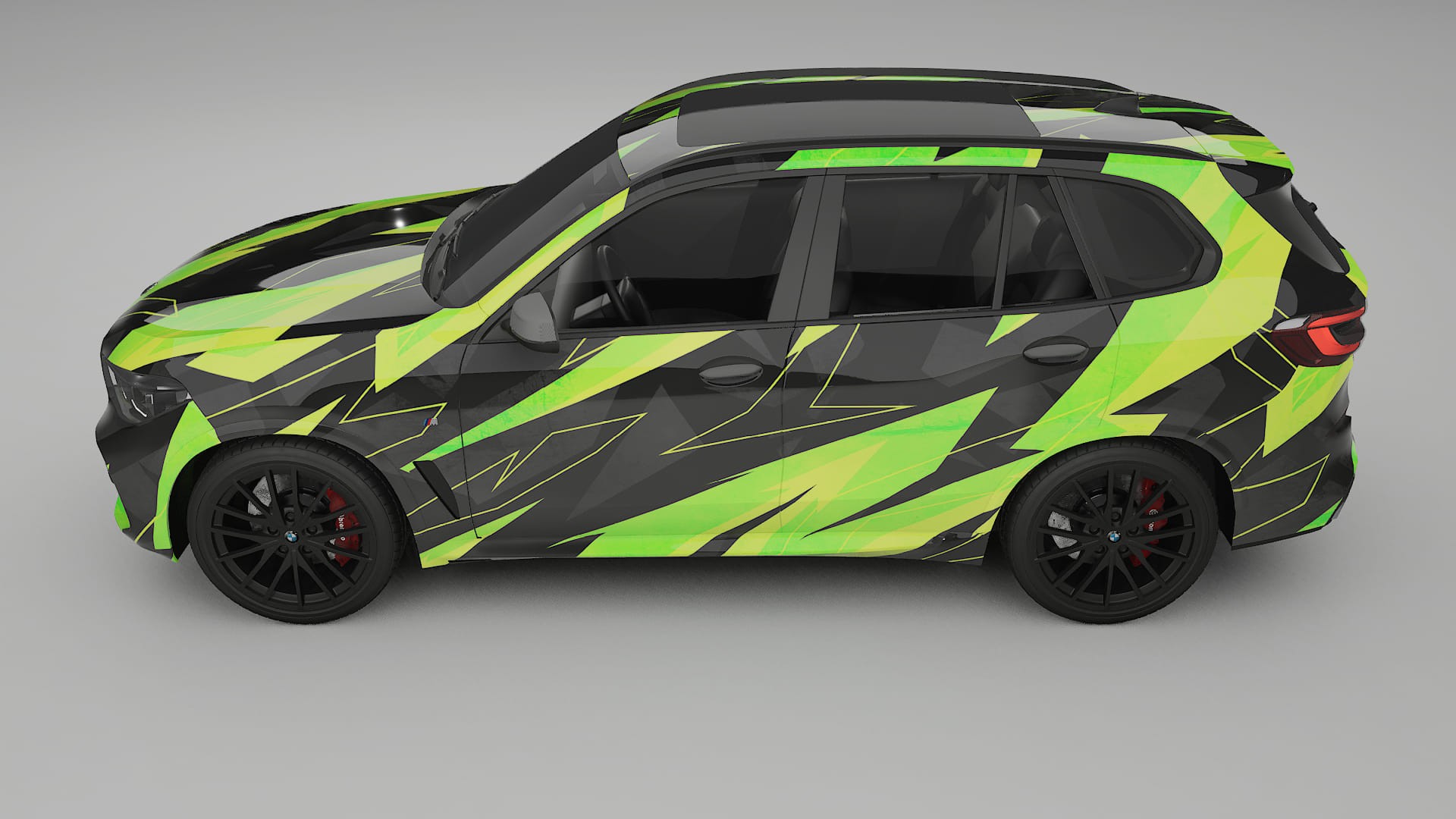BMW X5 G05 M-Sport NINJA TURTLES – Kit Wrap PPF Personalizat din Folie de Poliuretan Imprimabilă