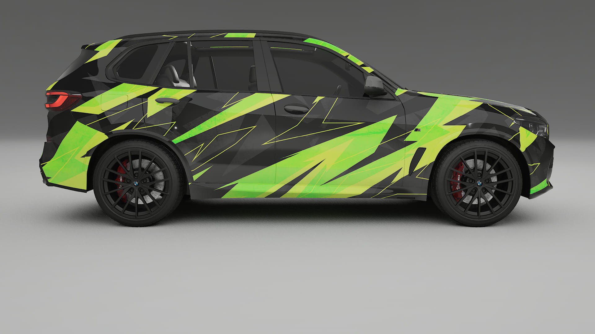 BMW X5 G05 M-Sport NINJA TURTLES – Kit Wrap PPF Personalizat din Folie de Poliuretan Imprimabilă