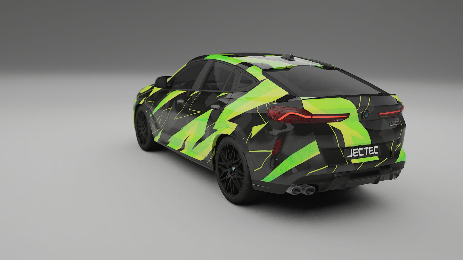 BMW X6 F96 Competition NINJA TURTLES – Kit Wrap PPF Personalizat din Folie de Poliuretan Imprimabilă