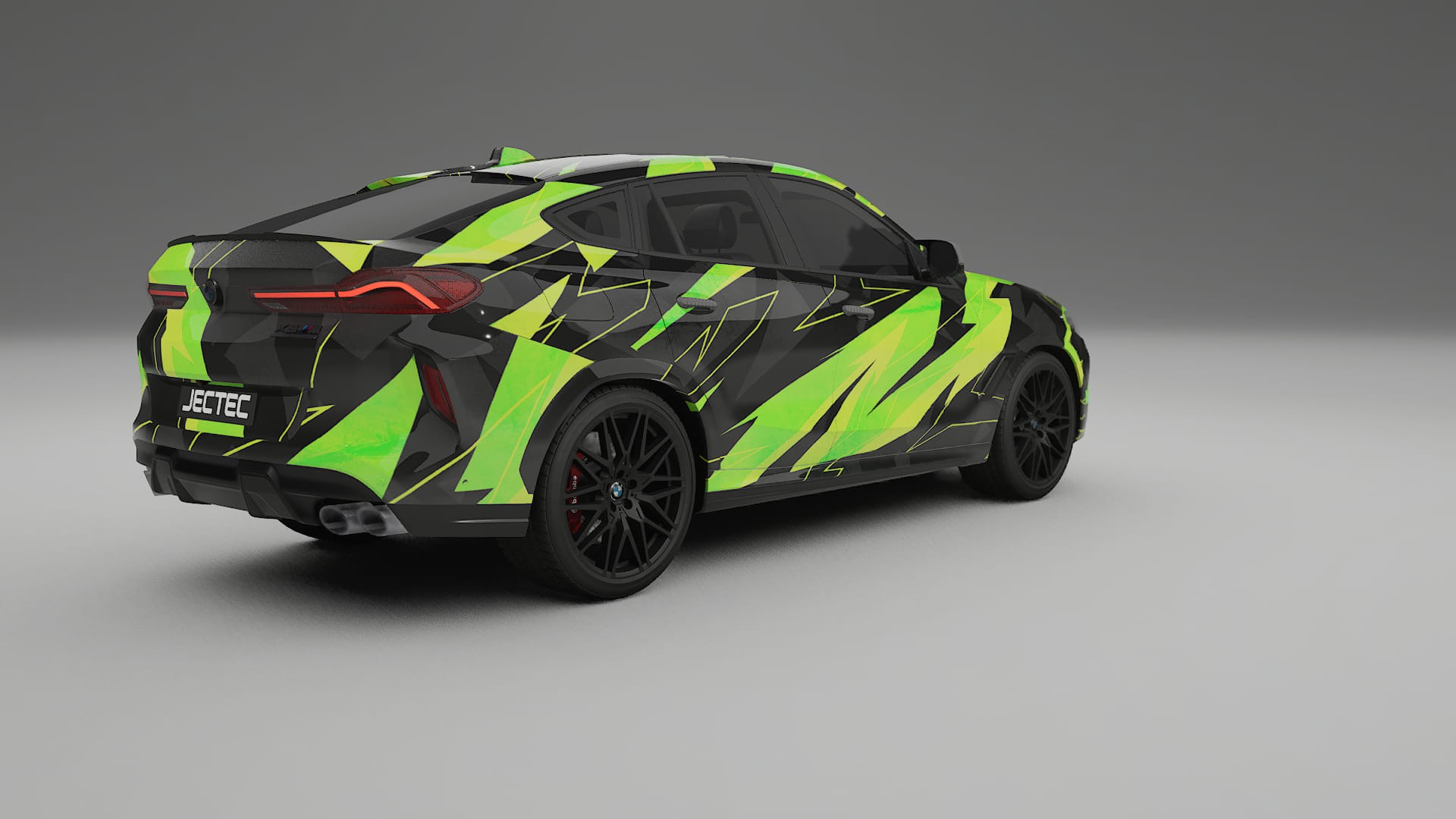 BMW X6 F96 Competition NINJA TURTLES – Kit Wrap PPF Personalizat din Folie de Poliuretan Imprimabilă