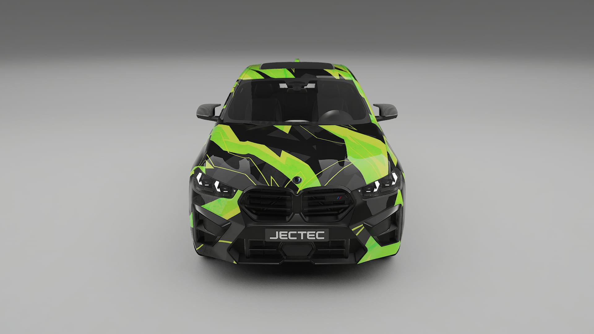 BMW X6 F96 Competition NINJA TURTLES – Kit Wrap PPF Personalizat din Folie de Poliuretan Imprimabilă