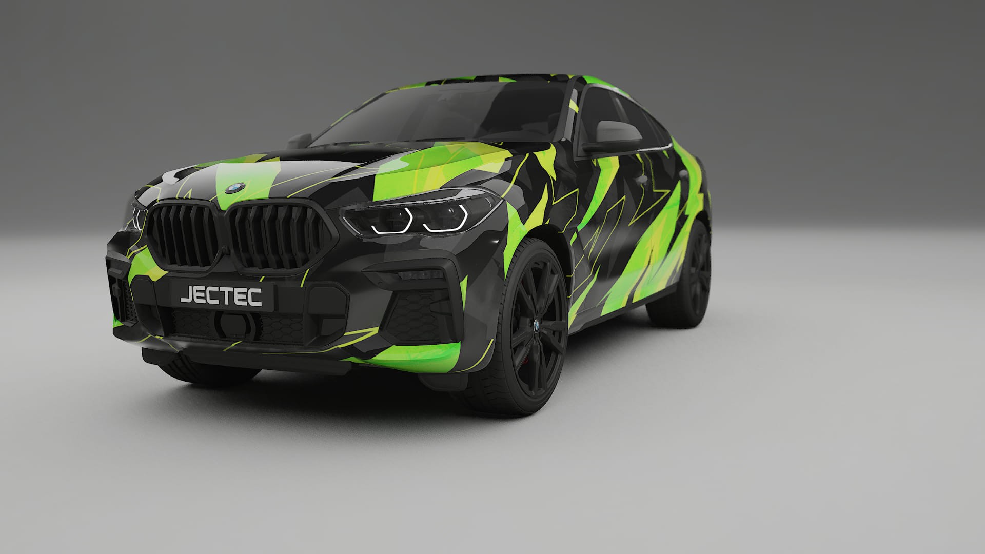 BMW X6 G06 F96 NINJA TURTLES – Kit Wrap PPF Personalizat din Folie de Poliuretan Imprimabilă