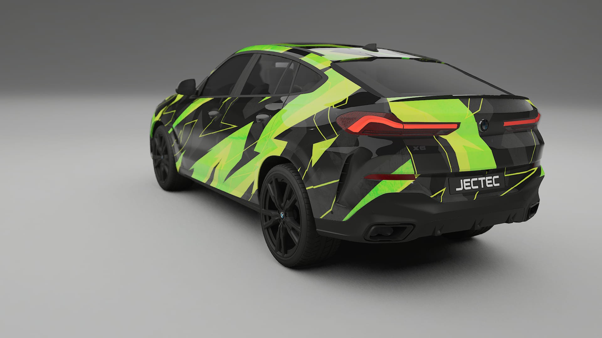 BMW X6 G06 F96 NINJA TURTLES – Kit Wrap PPF Personalizat din Folie de Poliuretan Imprimabilă