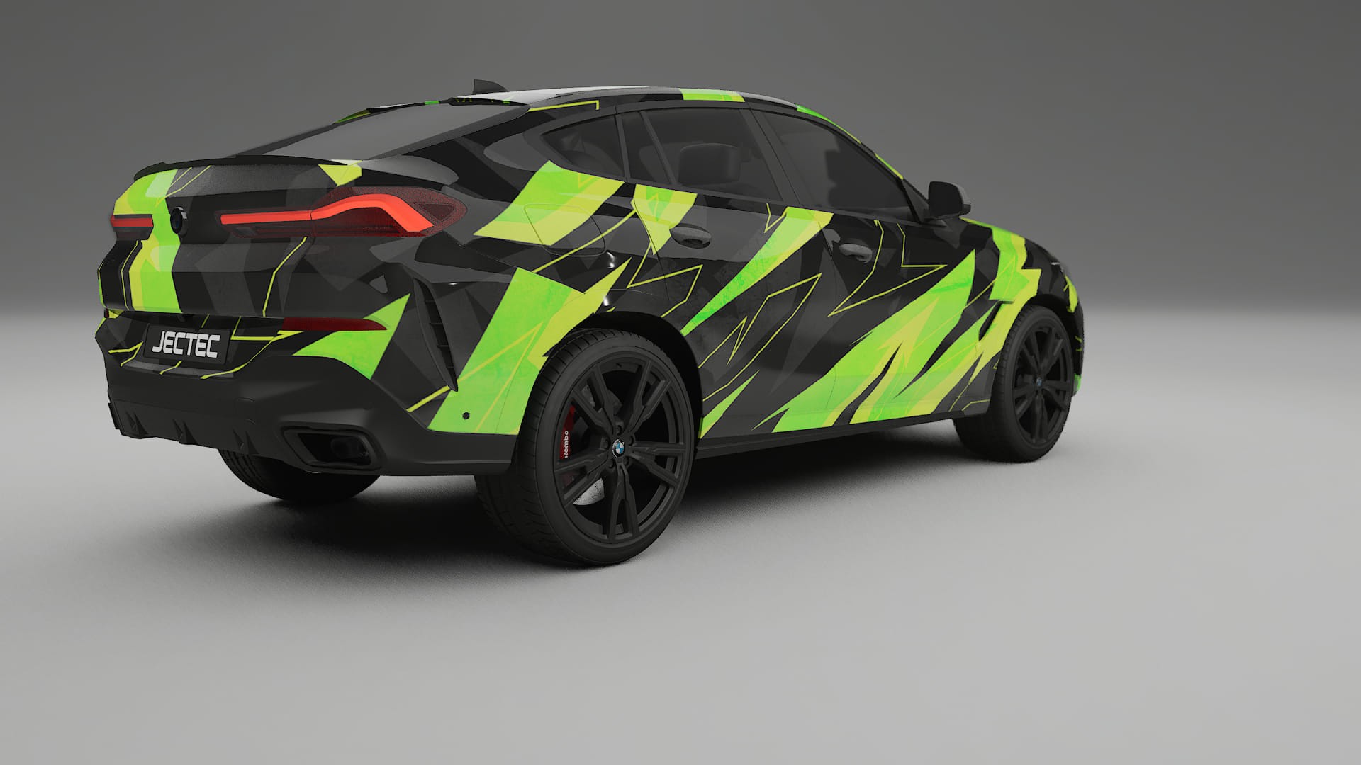 BMW X6 G06 F96 NINJA TURTLES – Kit Wrap PPF Personalizat din Folie de Poliuretan Imprimabilă