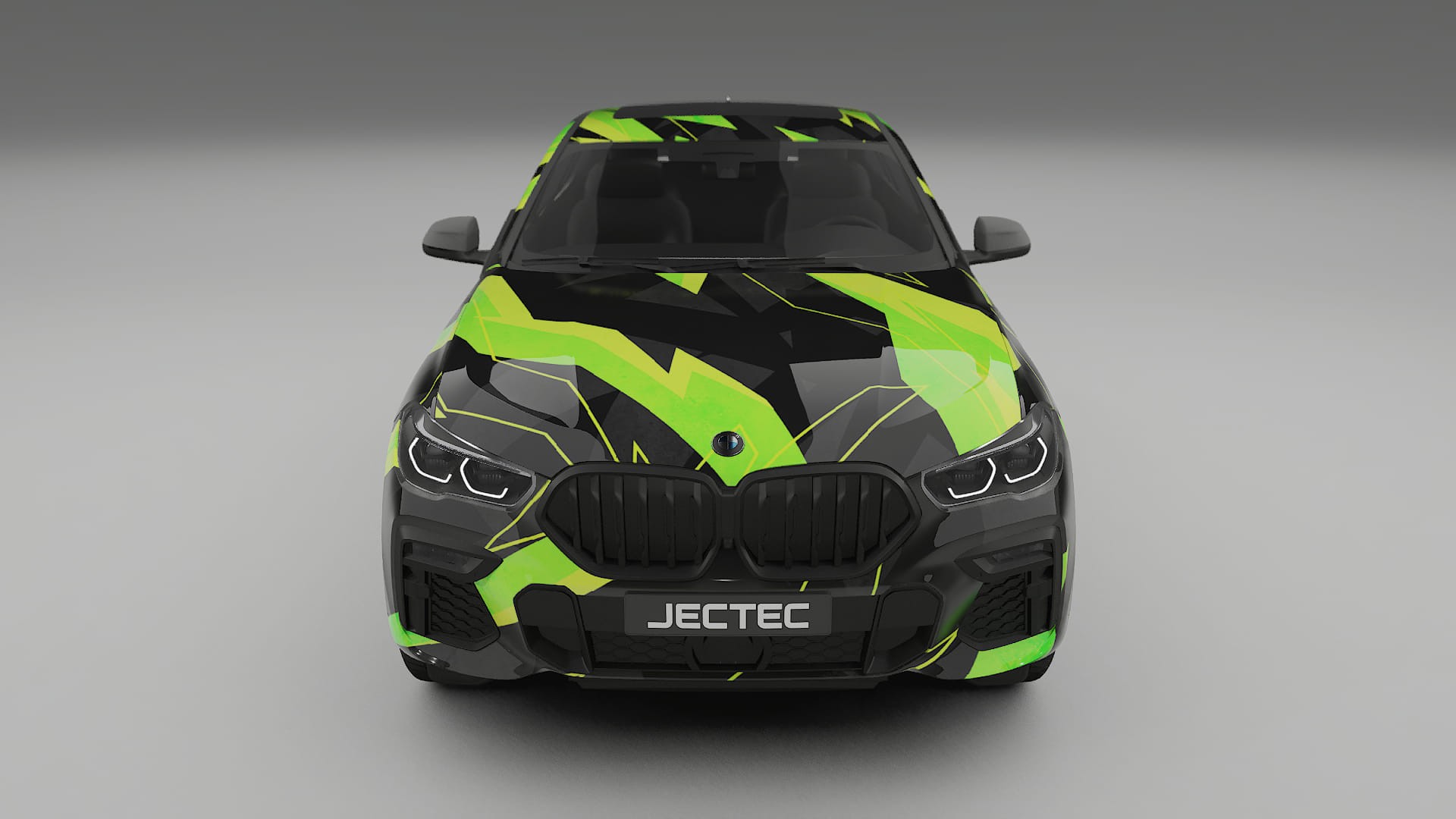BMW X6 G06 F96 NINJA TURTLES – Kit Wrap PPF Personalizat din Folie de Poliuretan Imprimabilă