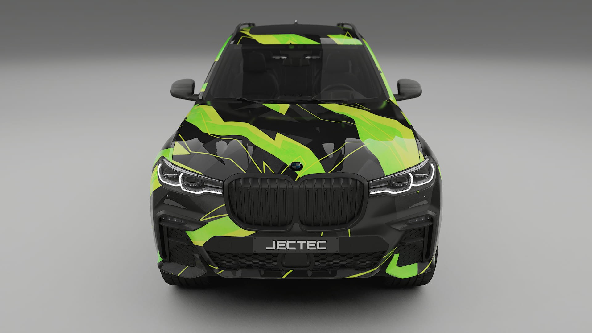 BMW X7 M G07 NINJA TURTLES – Kit Wrap PPF Personalizat din Folie de Poliuretan Imprimabilă